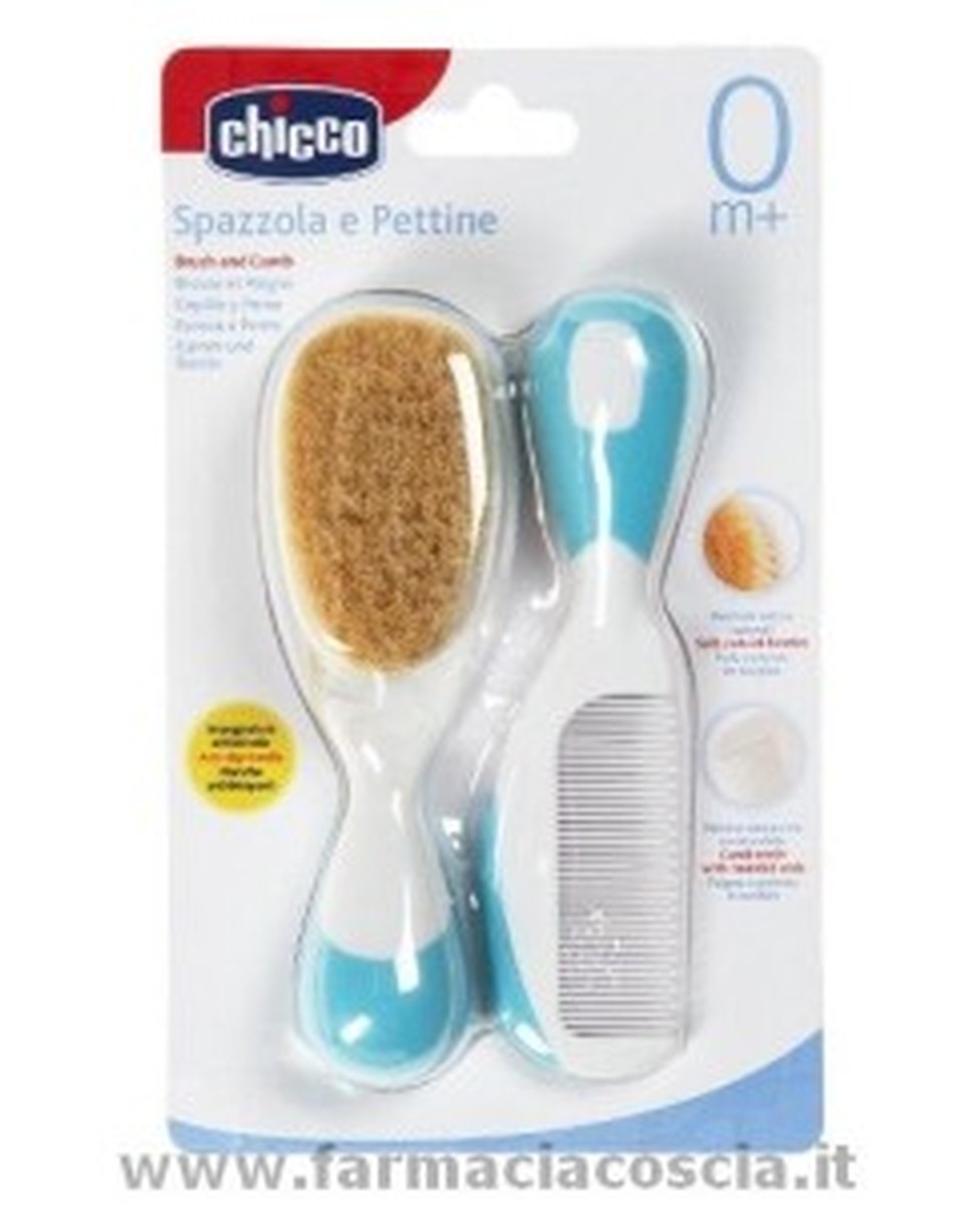 Spazzola E Pettine NUOVI Chicco Bimbo Primi Mesi