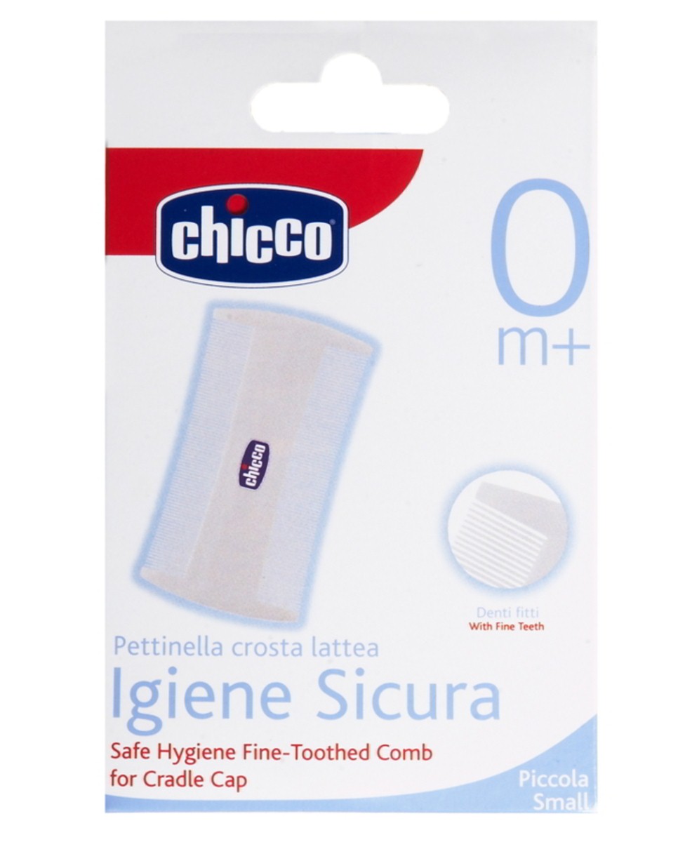 Pettinella Crosta Lattea NUOVA Chicco Per Nascita