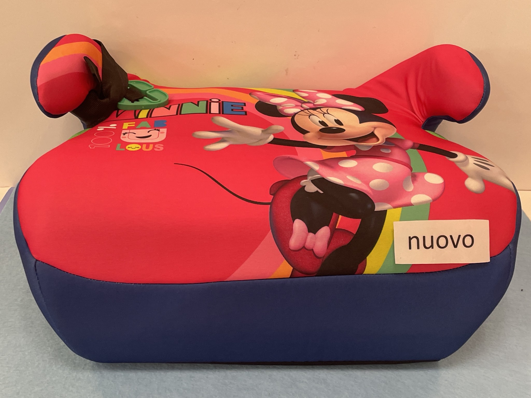 Nuovo - Seggiolino Auto Disney Rialzo 125-150 Cm