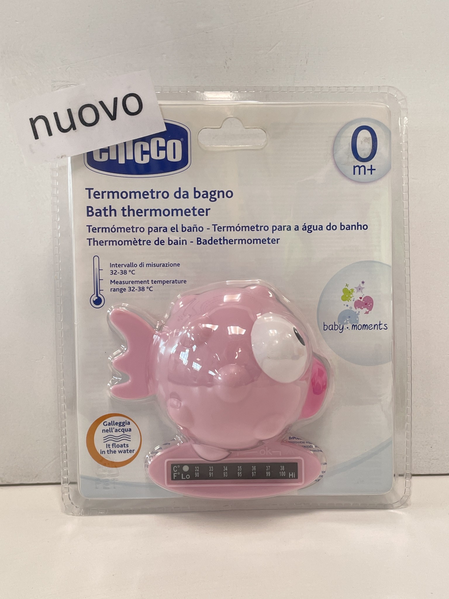 Termometro Bagnetto Galeggiante Chicco Bimba - Segna La Temperatura