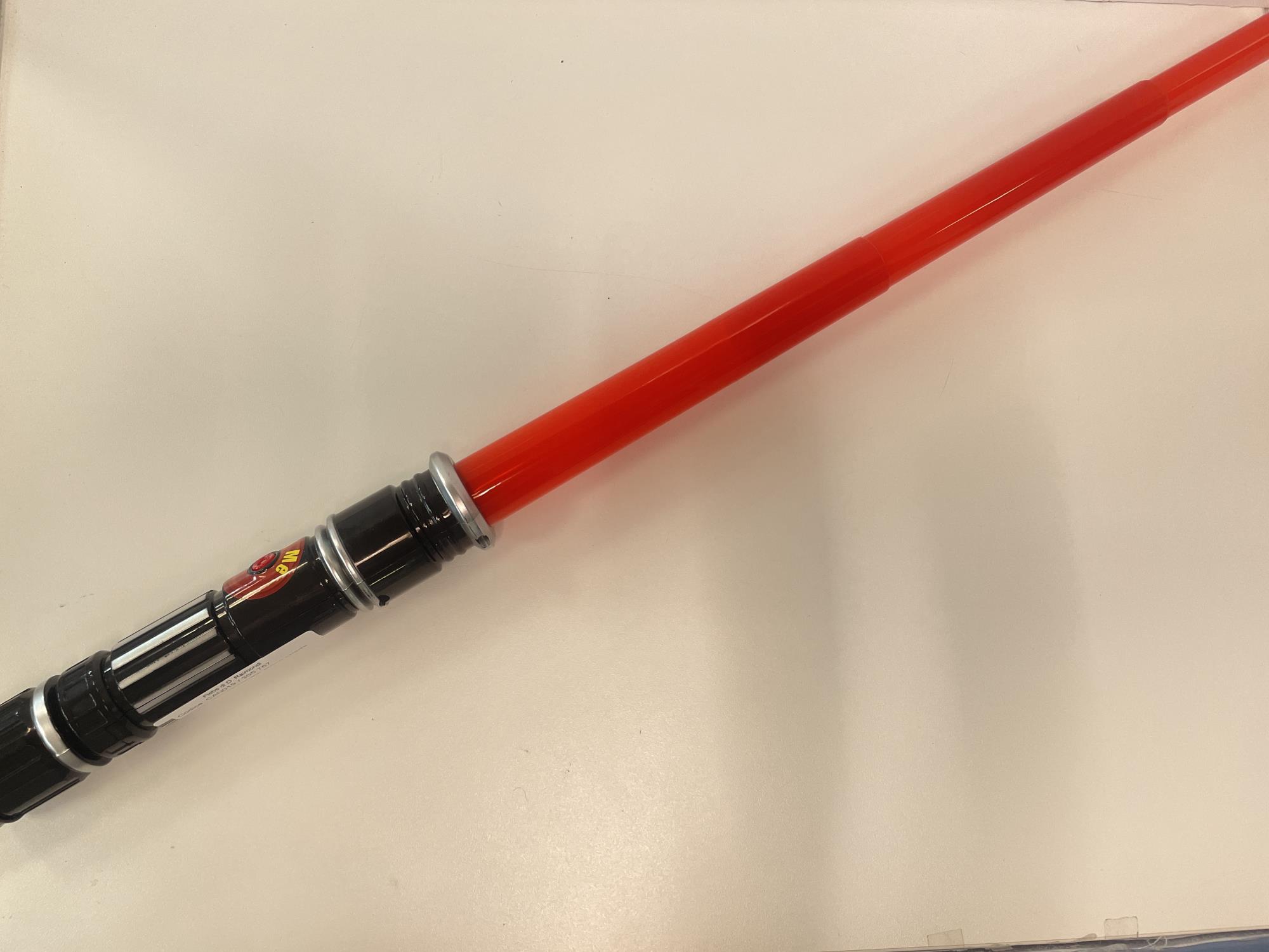 accessorio carnevale gioco spada star wars luci e suoni  bimbo