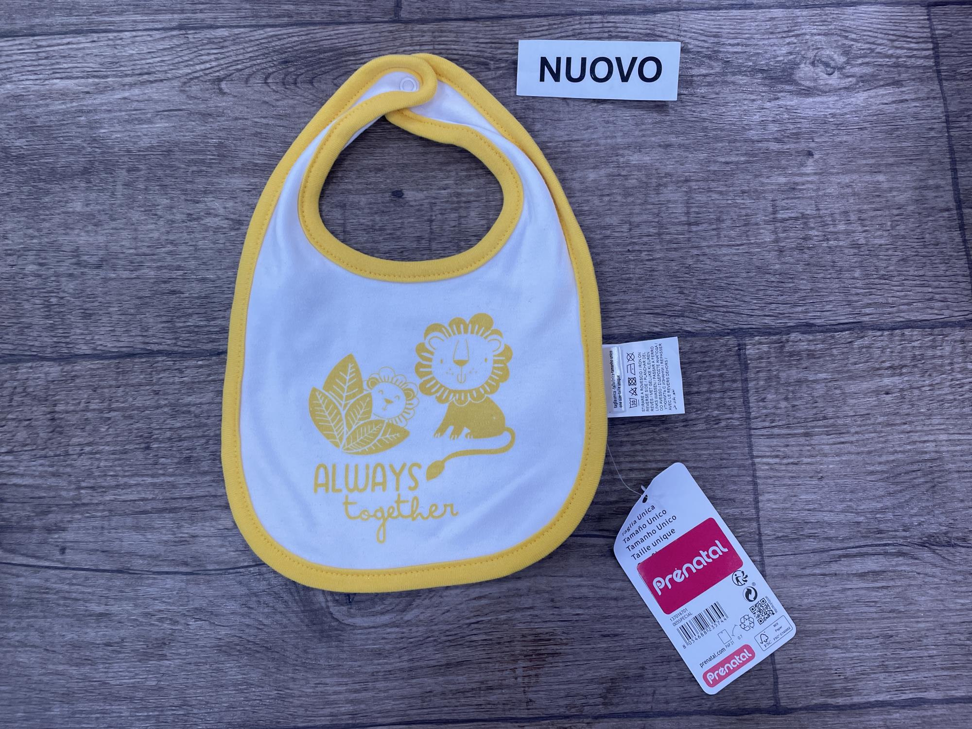 bavaglia nuova bimbi idea regalo prenatal