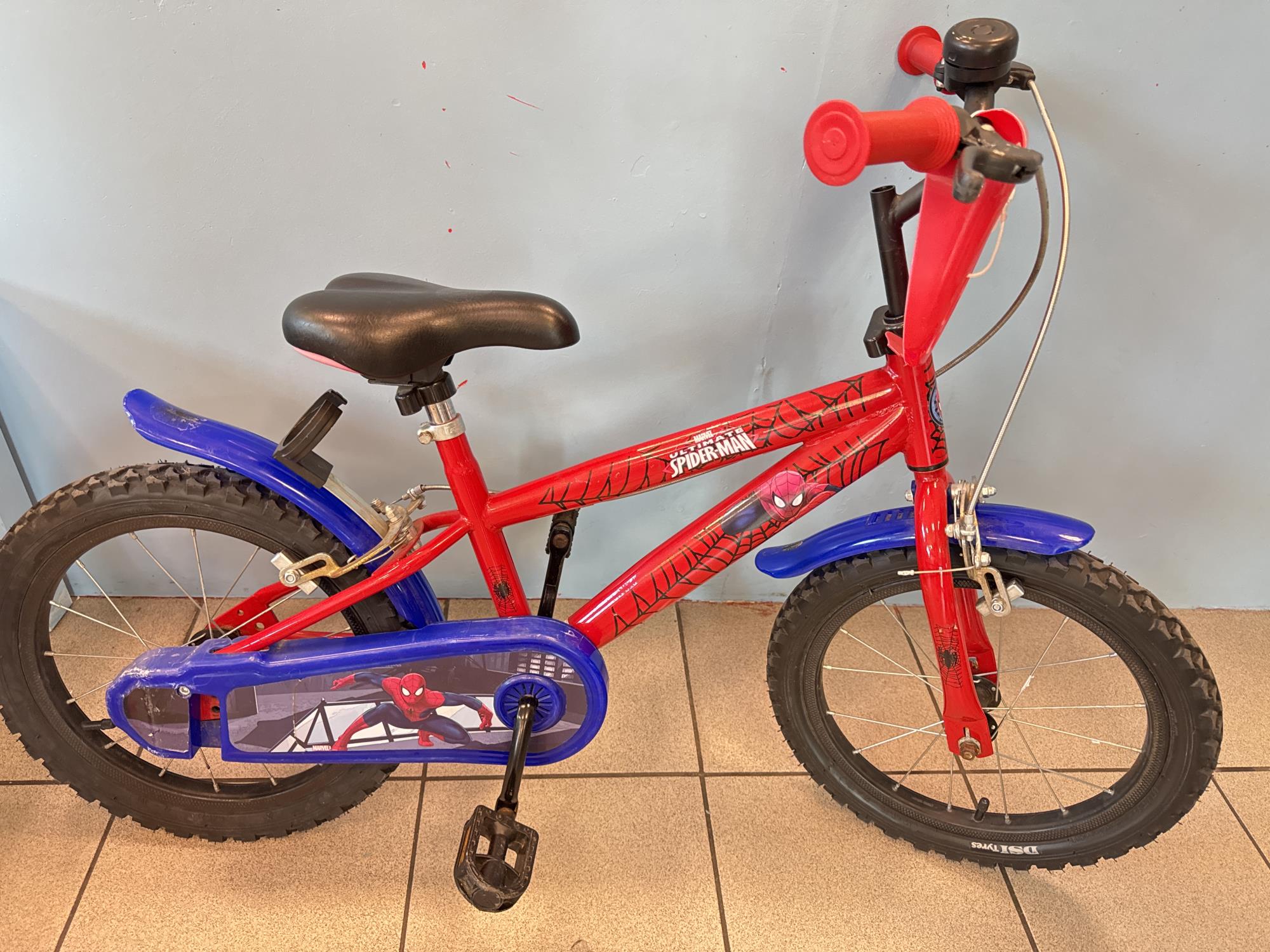 bici bimbo raggio 16 spiderman