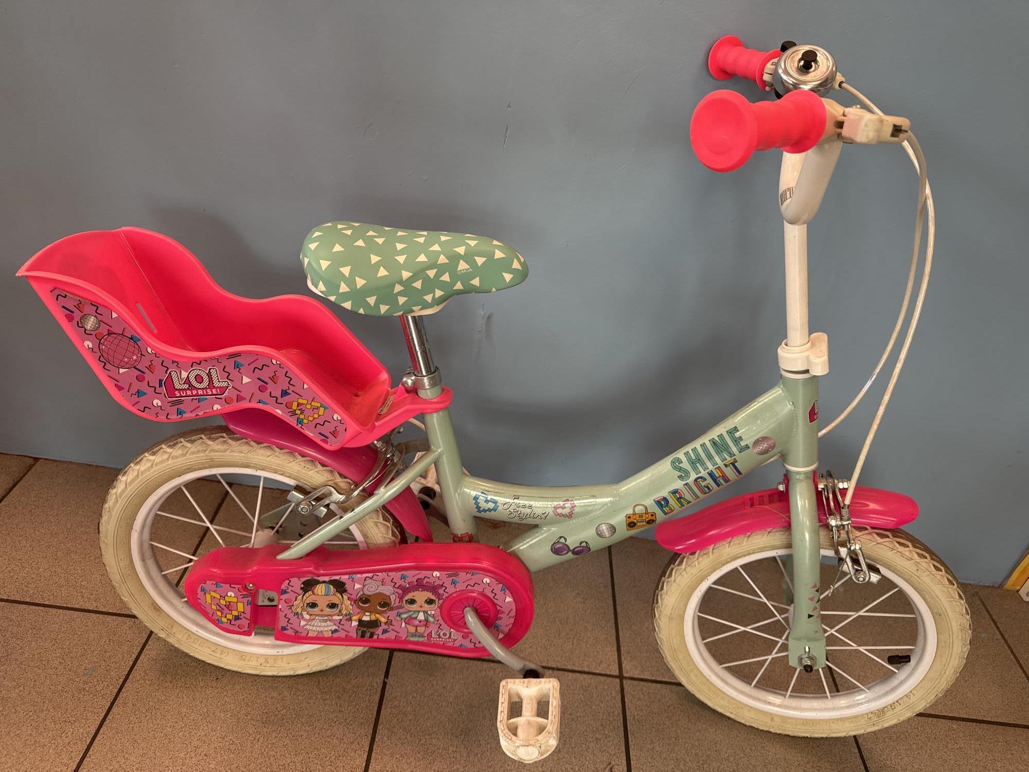 bici raggio 14 lol bimba