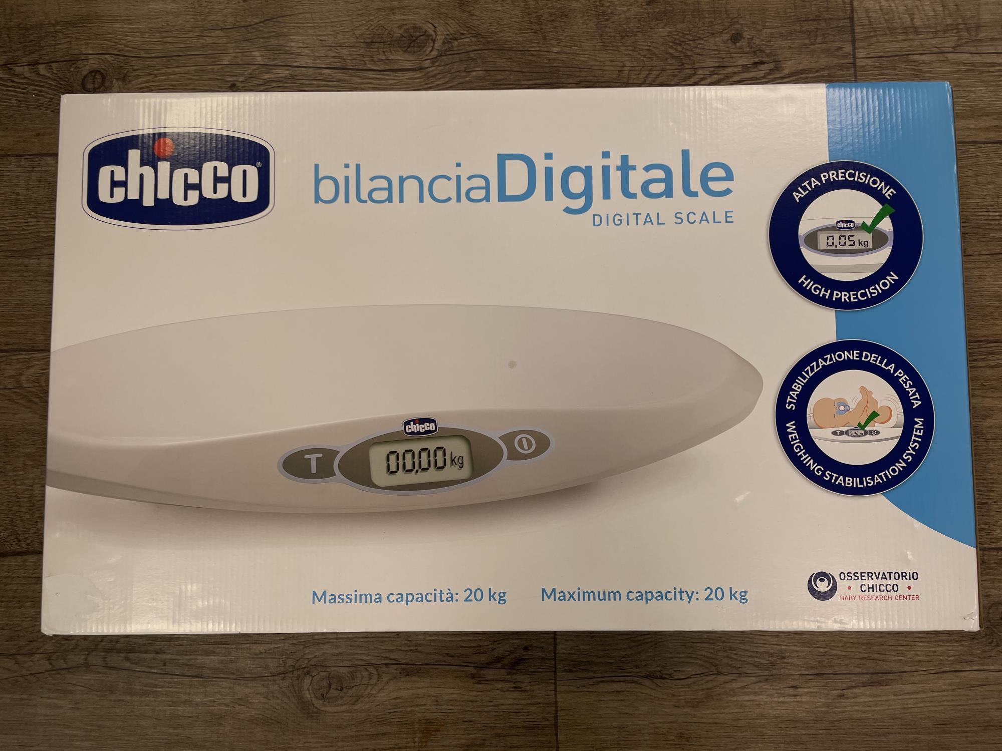 bilancia digitale chicco
