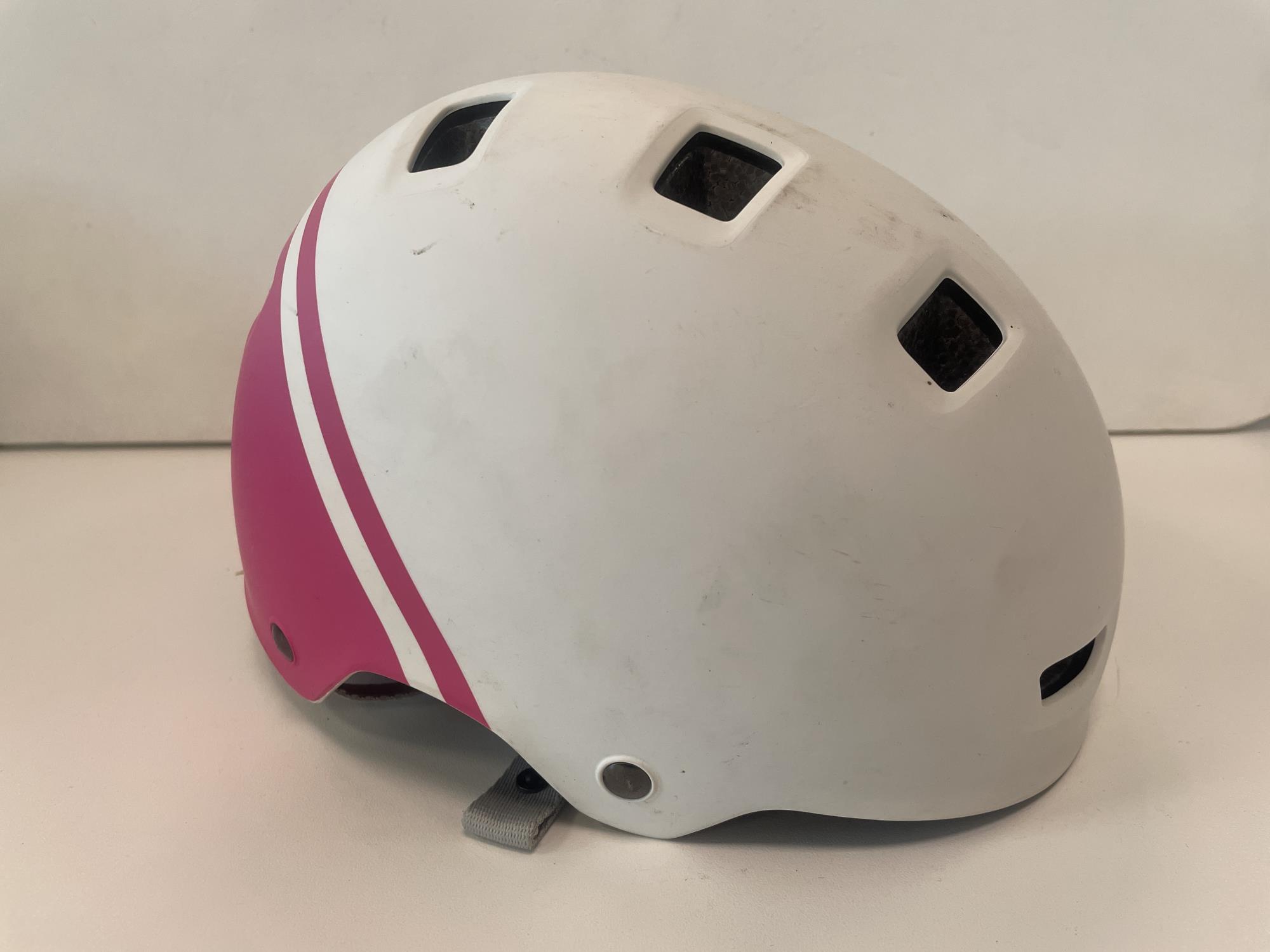 casco bici pattini 52-55 cm bimba