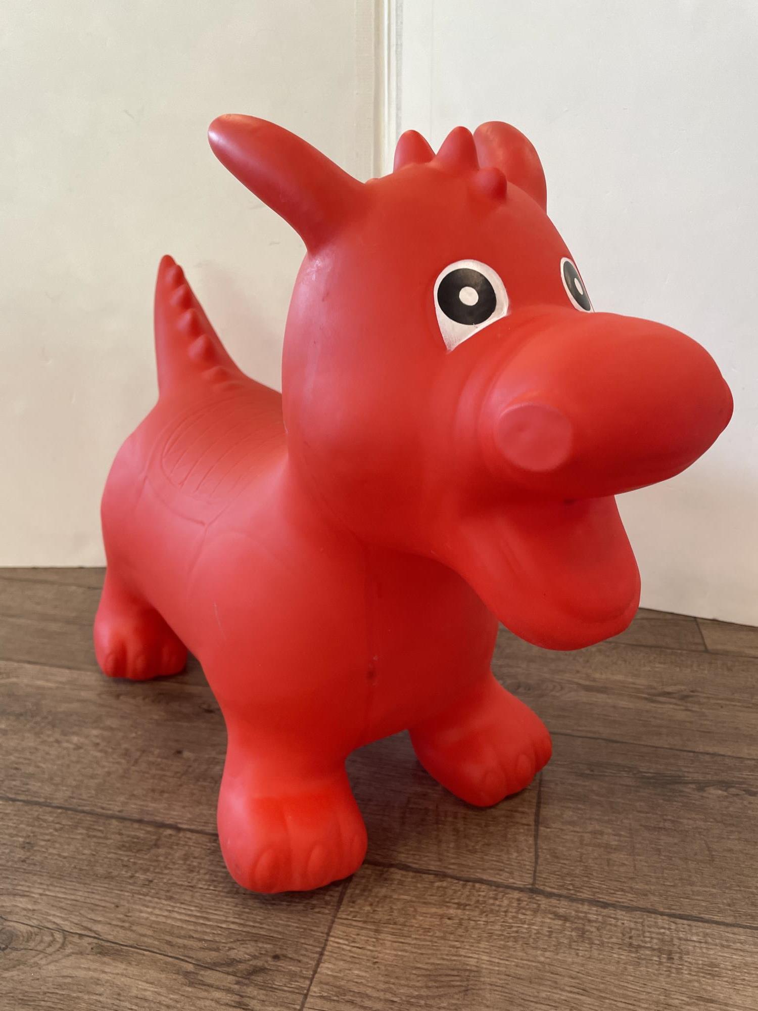 cavalcabile gioco gomma rimbalzino