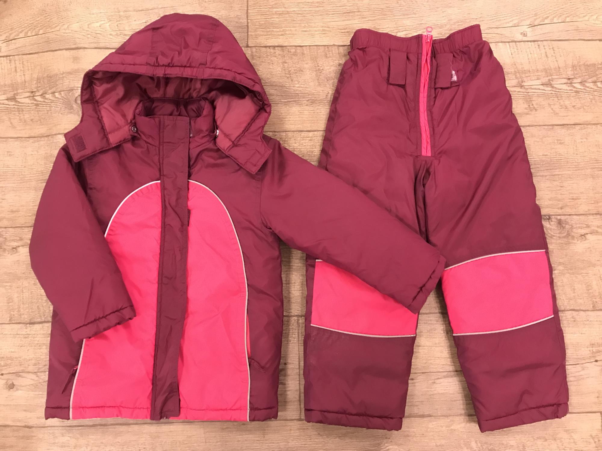 completo 5 anni bimba neve sci