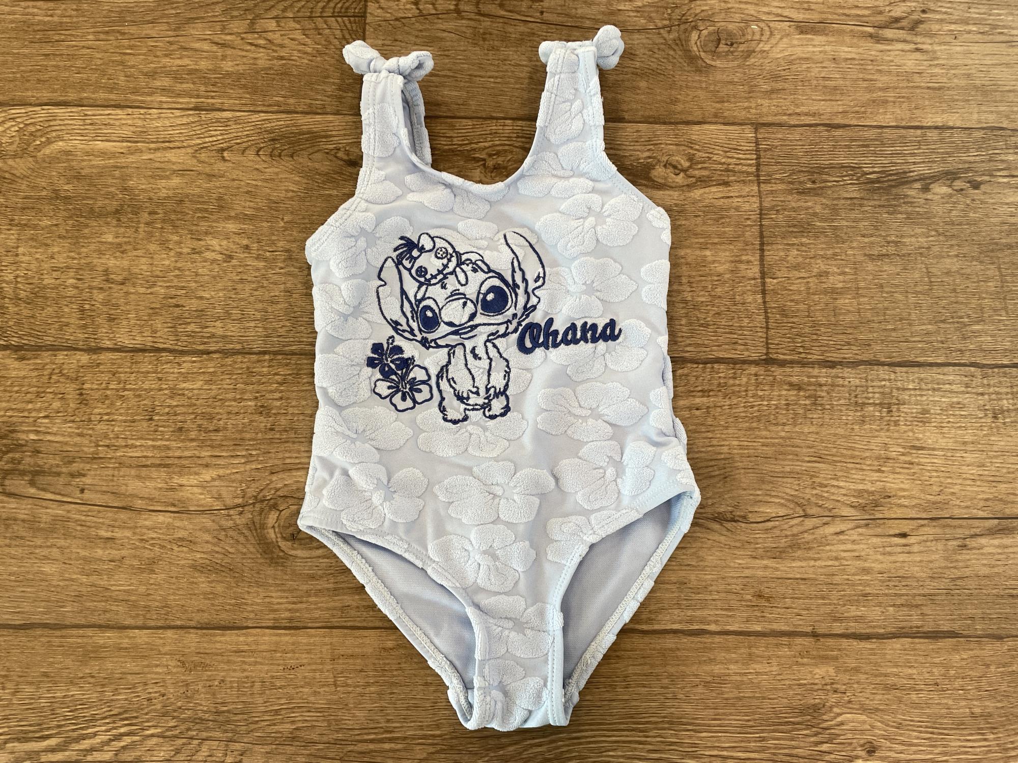 costum,e 2-3 anni stitch mare piscina bimba stitch