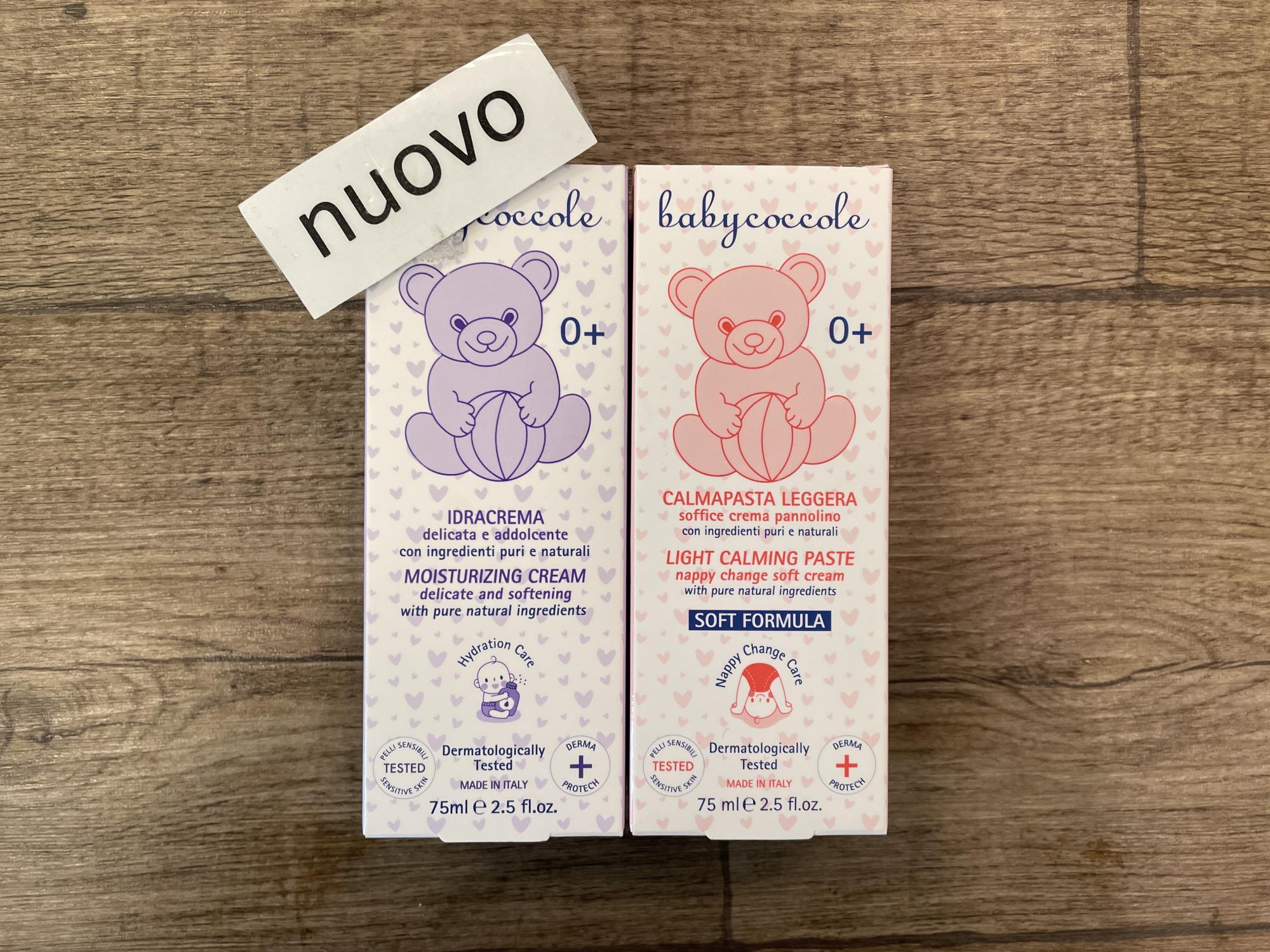 crema cambio e idratante nuove