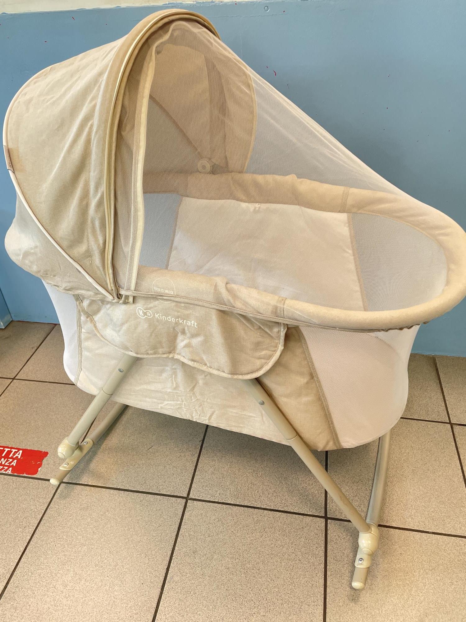 culla pieghevole comoda anche in viaggio kinderkraft