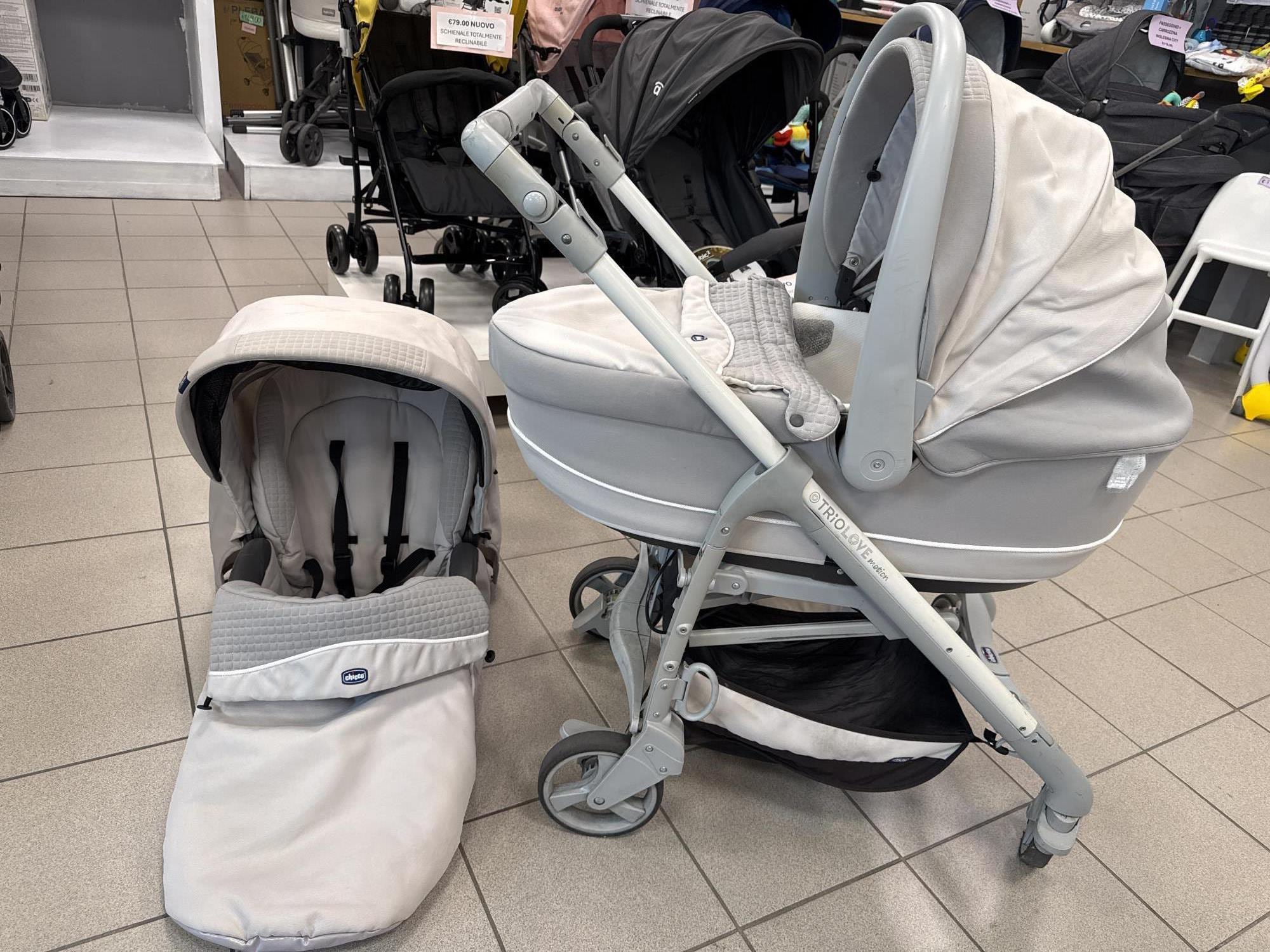 duo chicco LOVE utilizzabile come trio