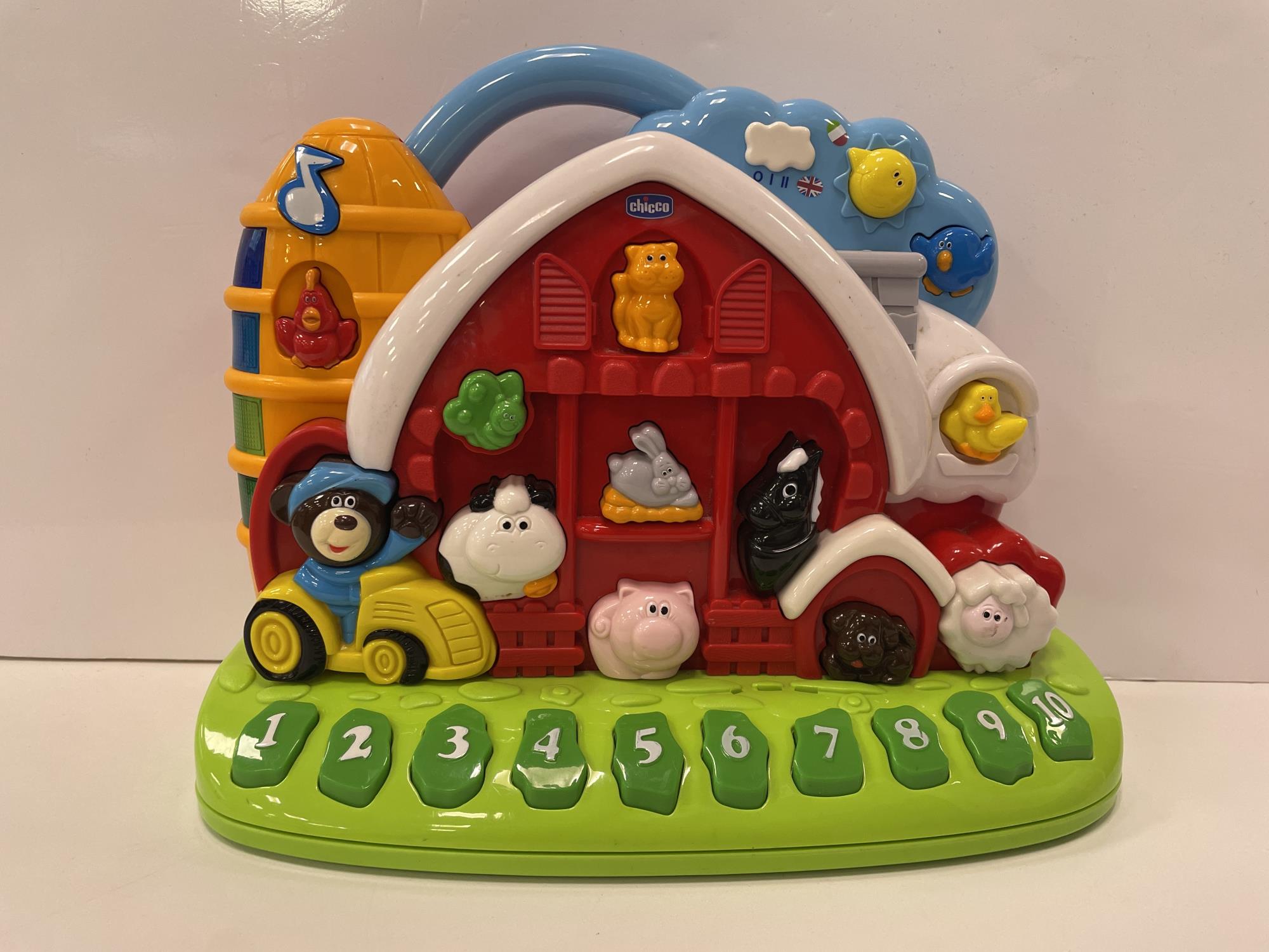 gioco casetta interattiva chicco bilingue
