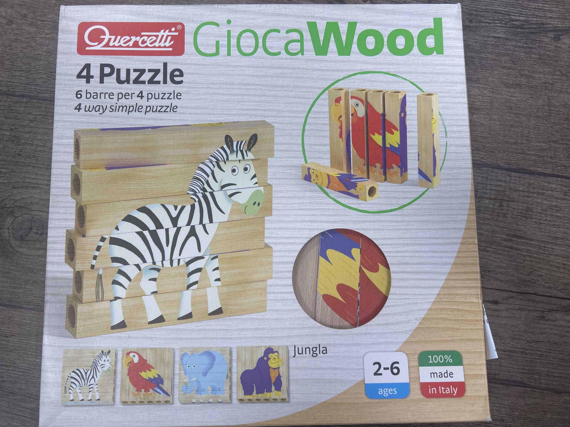 gioco legno puzzle