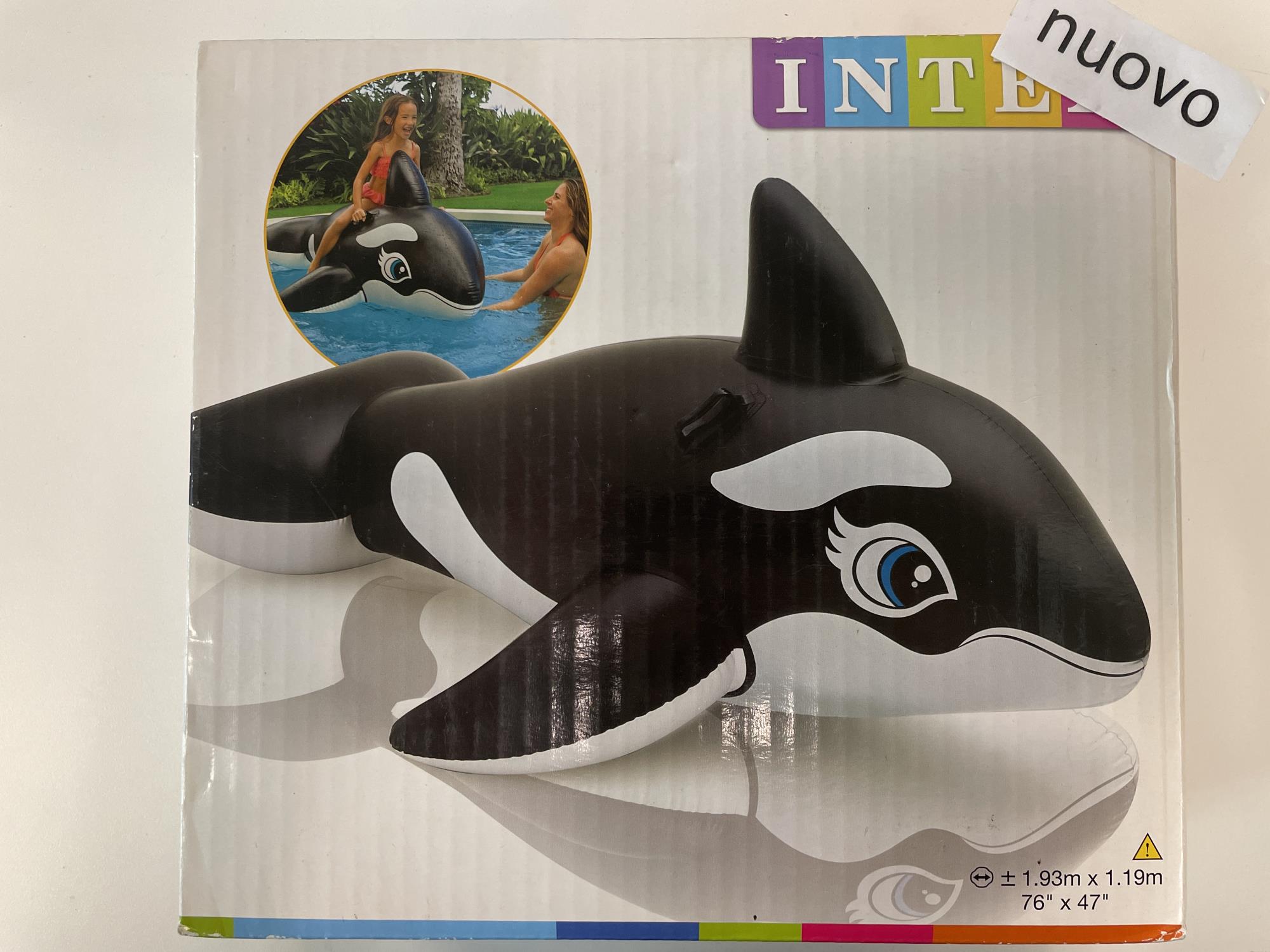 gioco mare piscina nuovo intex orca