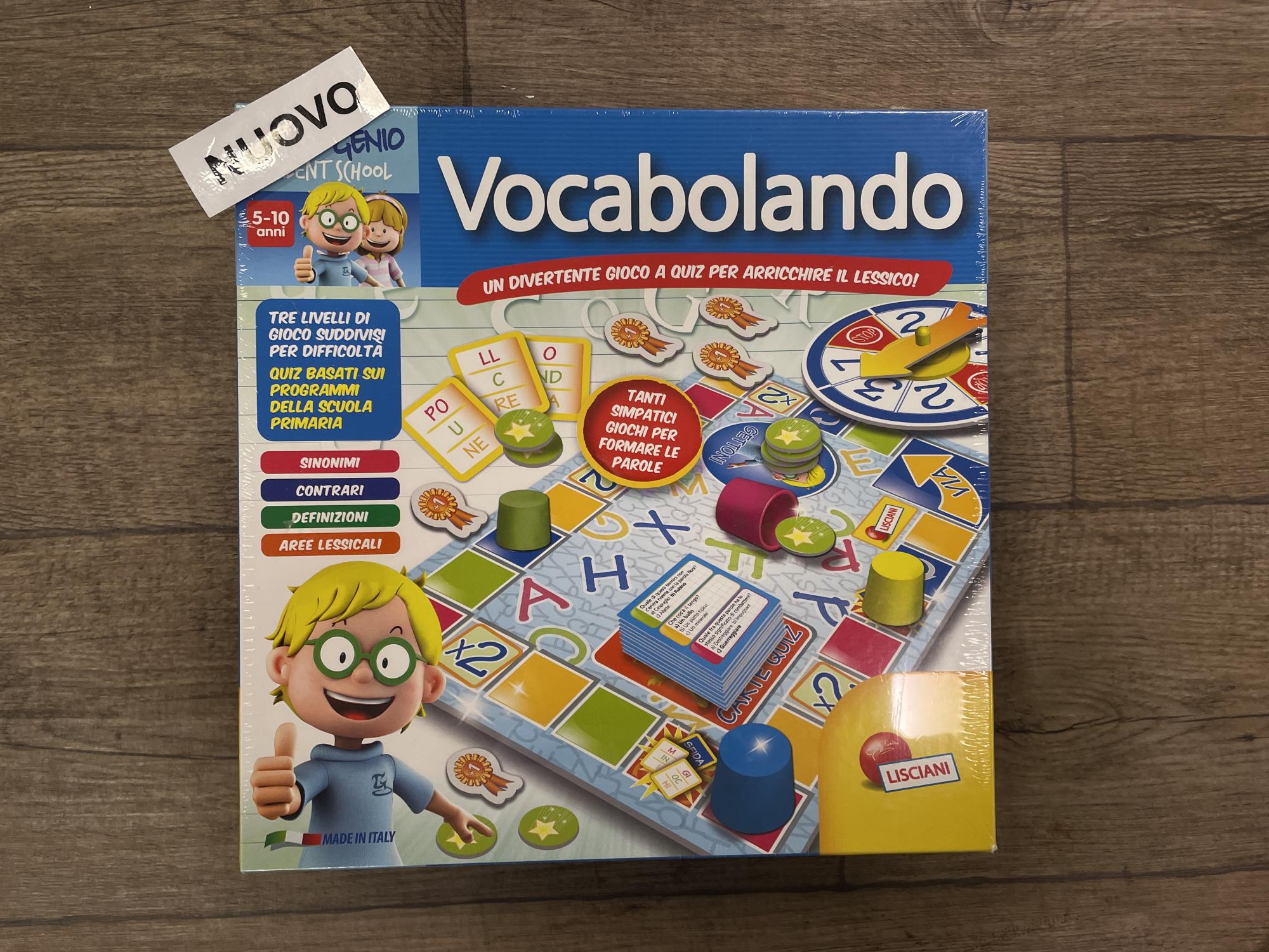 gioco nuovo 5-10 anni vocabolando