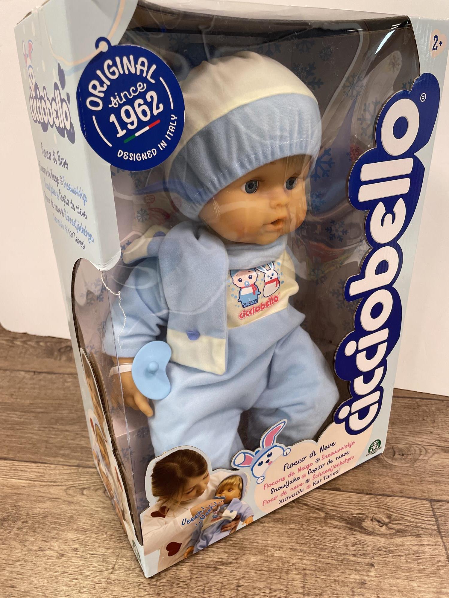gioco nuovo cicciobello fiocco di neve bambola  idea regalo -pagato €60.00