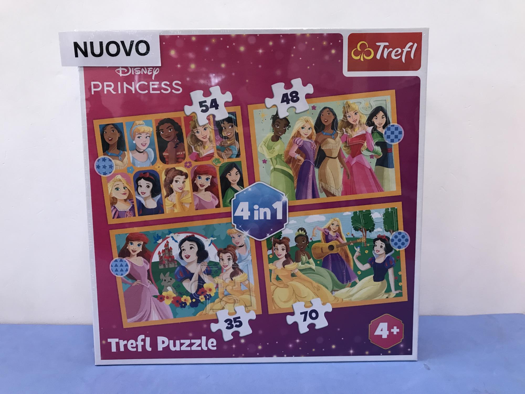 gioco nuovo puzzle principesse 4+