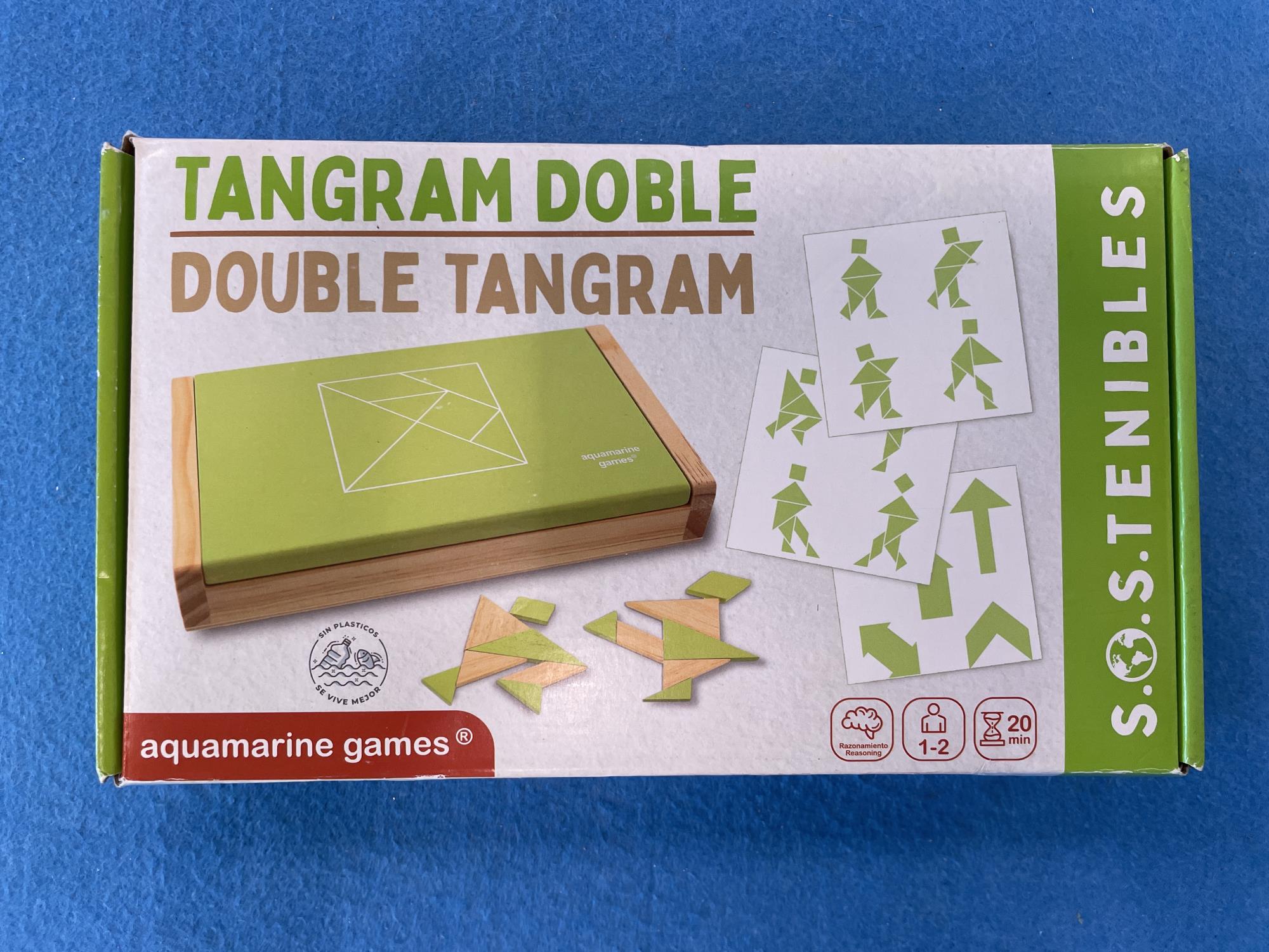 gioco tangram mai usato legno