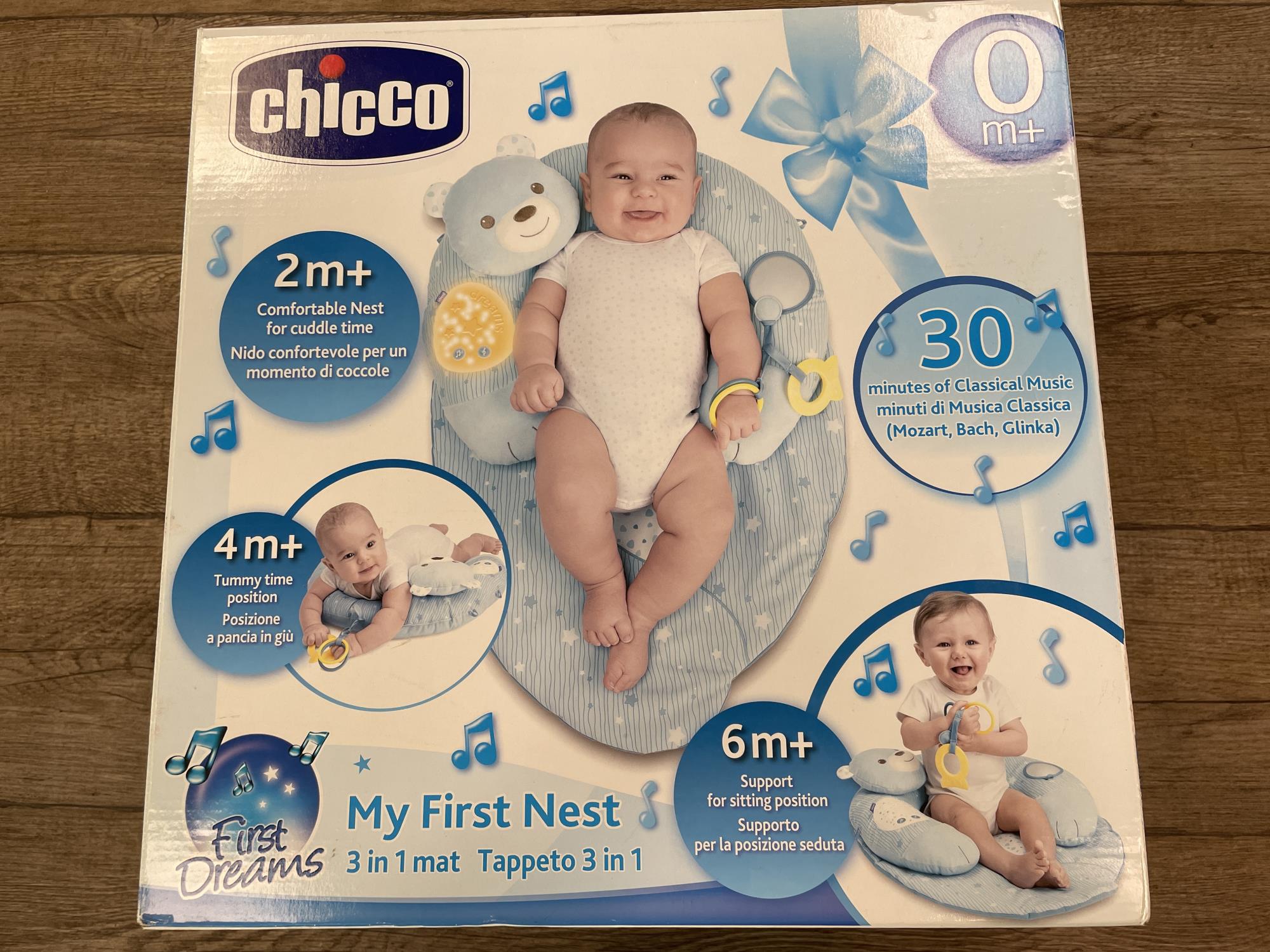 gioco tappeto per la nanna proiettore stelline musicale chicco * manca un giochino