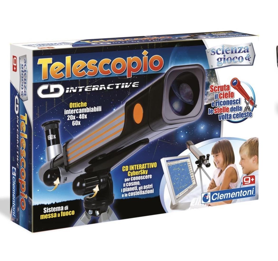 gioco telescopio mai usato clementoni