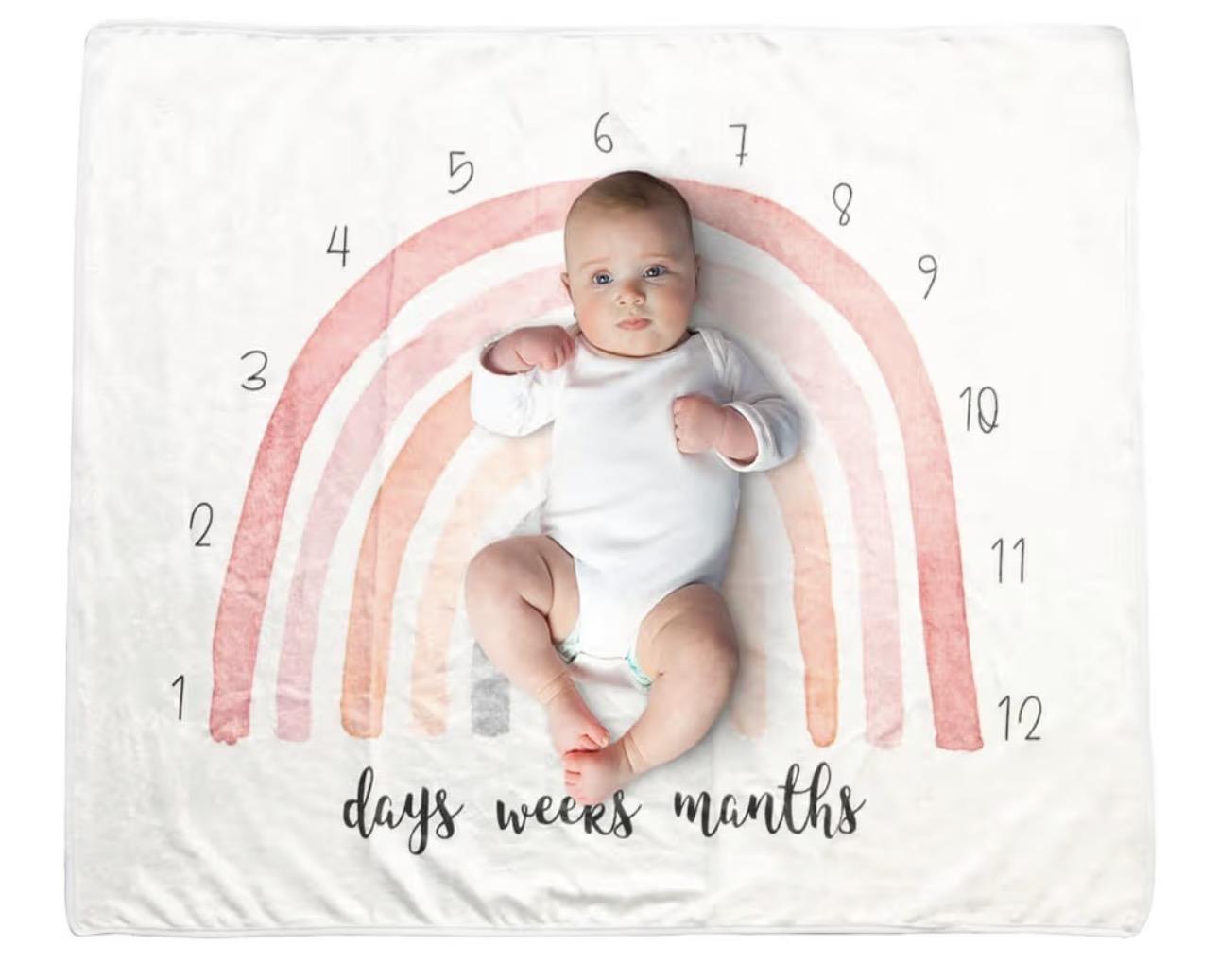 idea regalo telo copertina anche per foto 0-12 mesi unisex