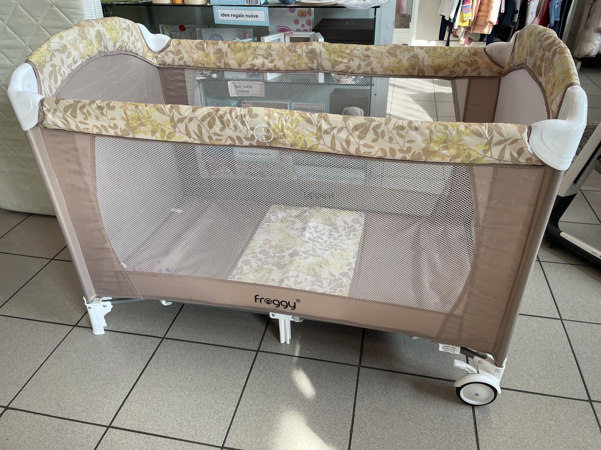 lettino da campeggio froggy 120x60 cm