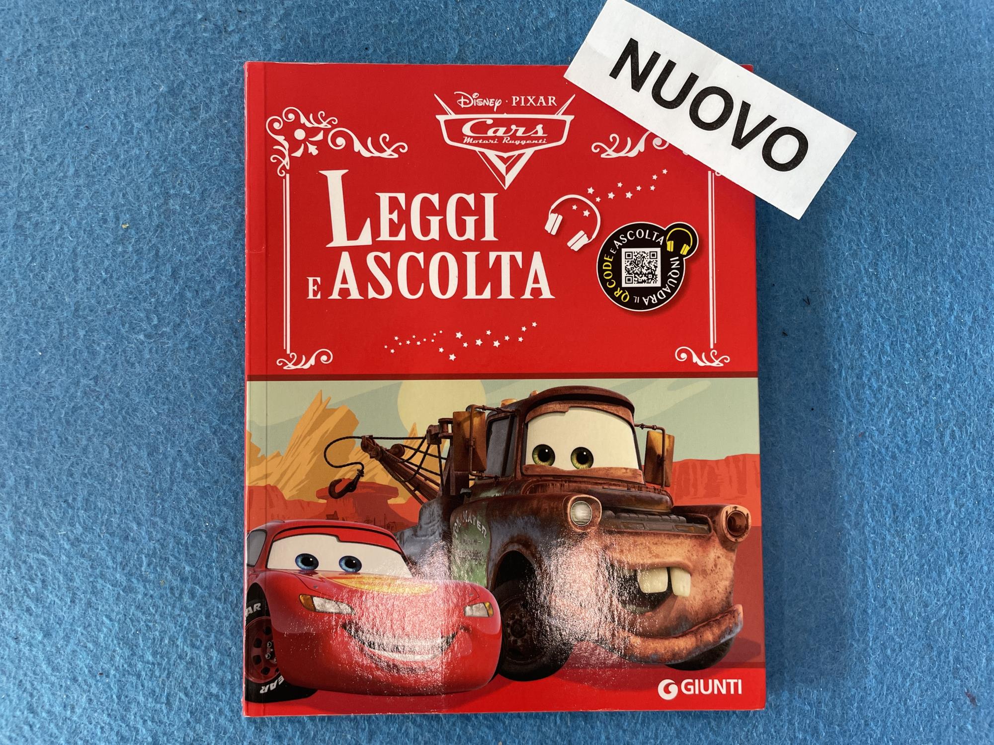 libro nuovo con QR code da scannerizzare e ti legge la storia