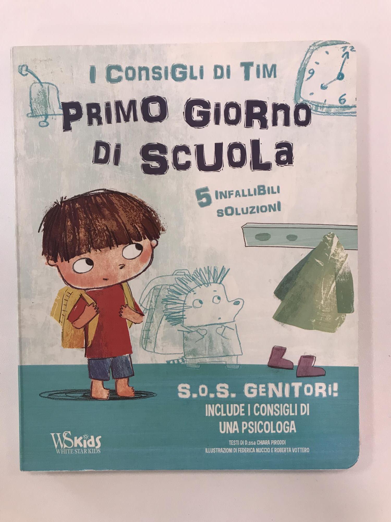 libro nuovo il primo giorno discuola asilo