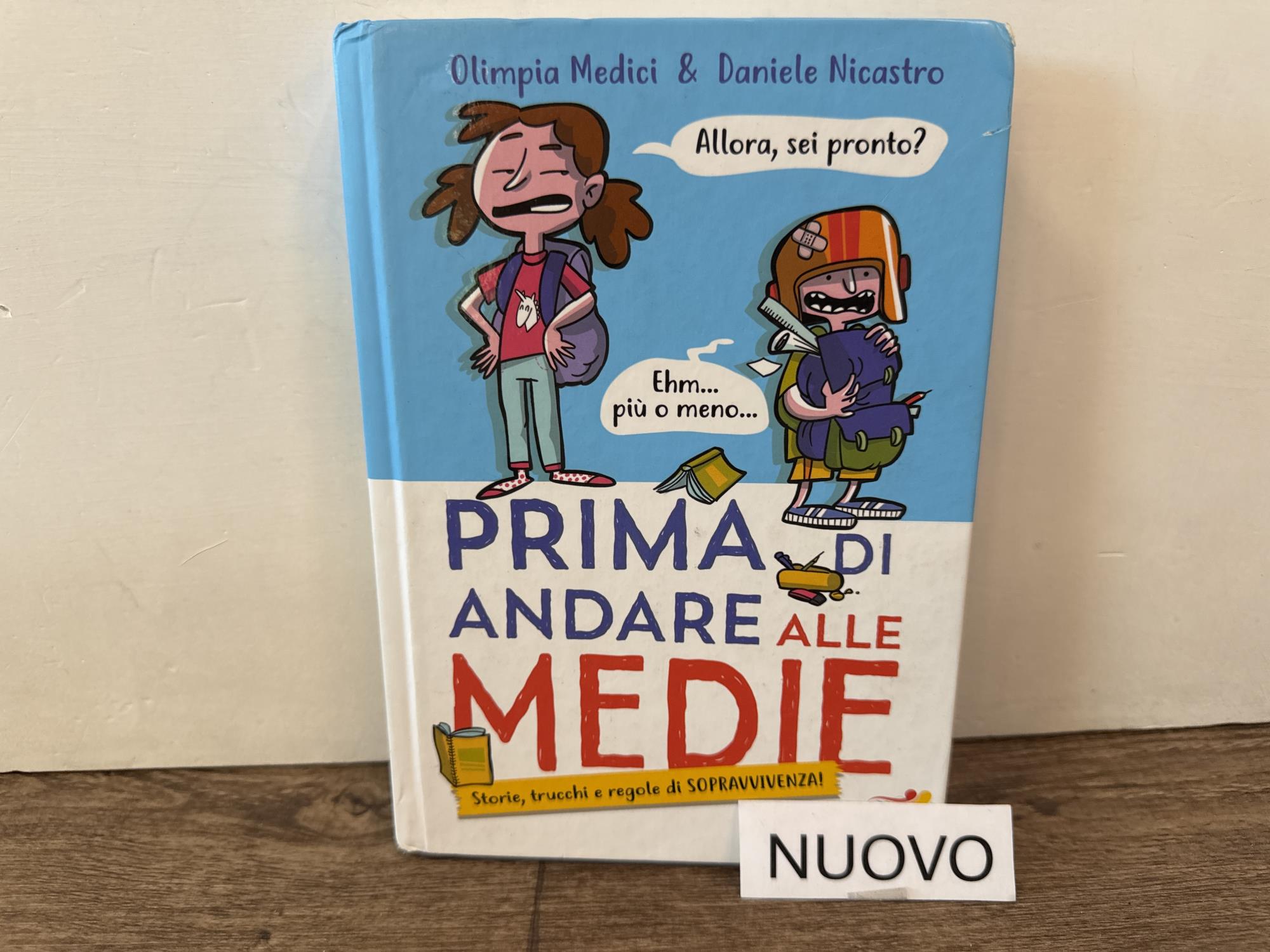 libro - prima di andare alle medie