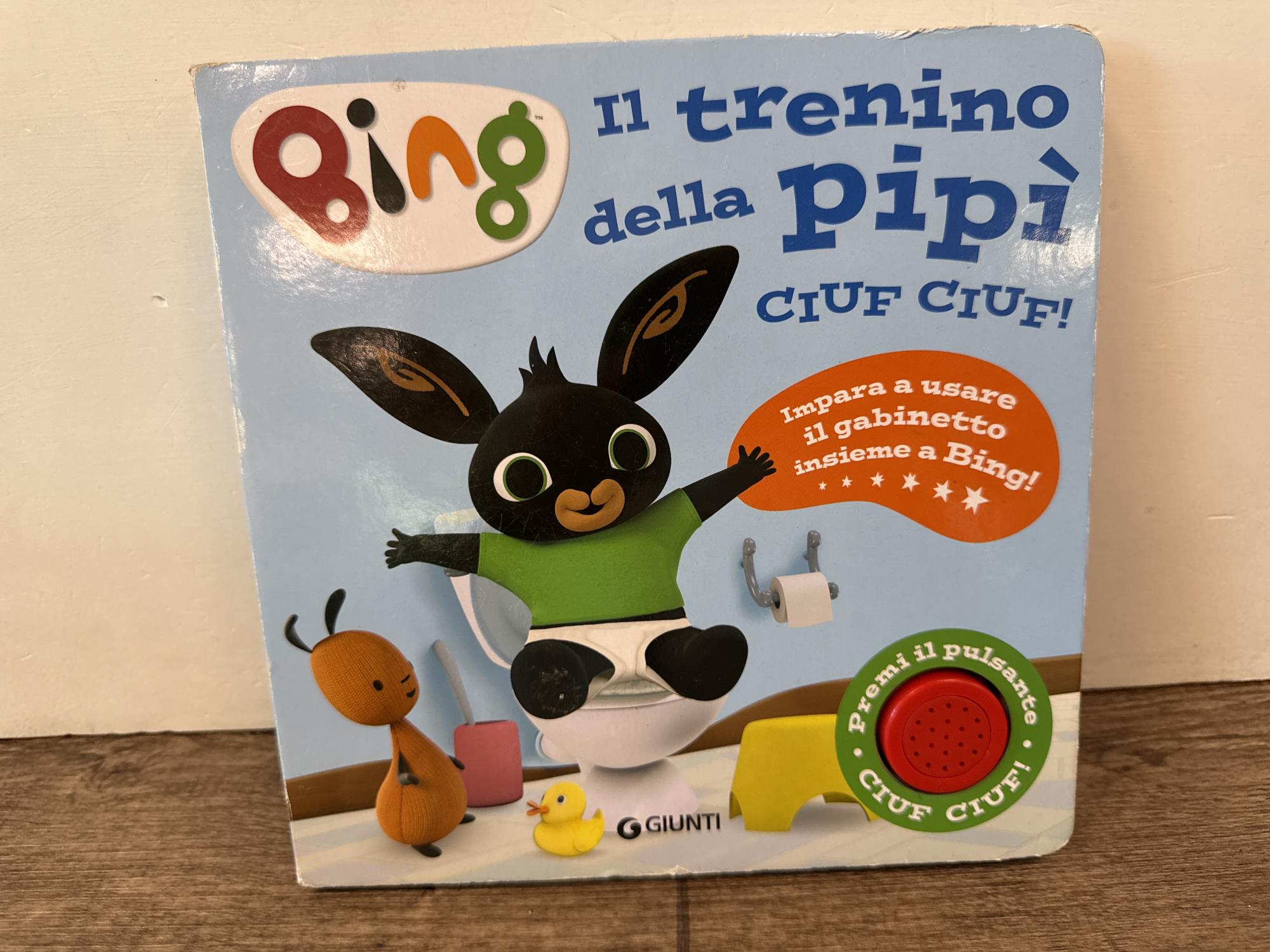 libro sonoro bing - fa pipì