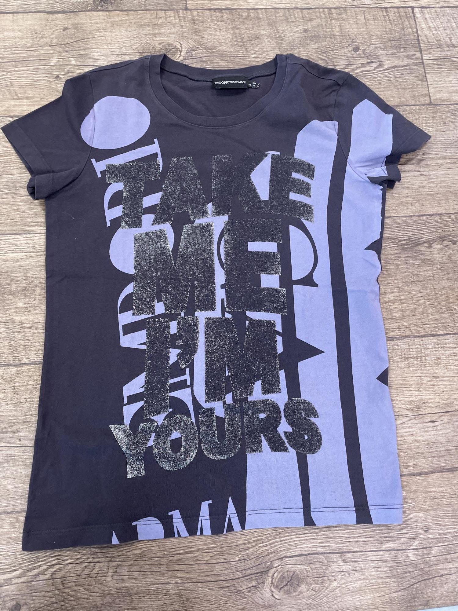 maglietta ARMANI ragazza/donna tag 42 anni 16+