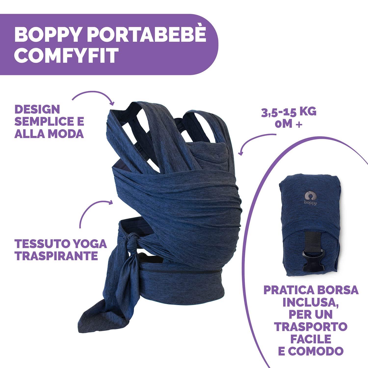 marsupio fascia ergonomico boppy chicco