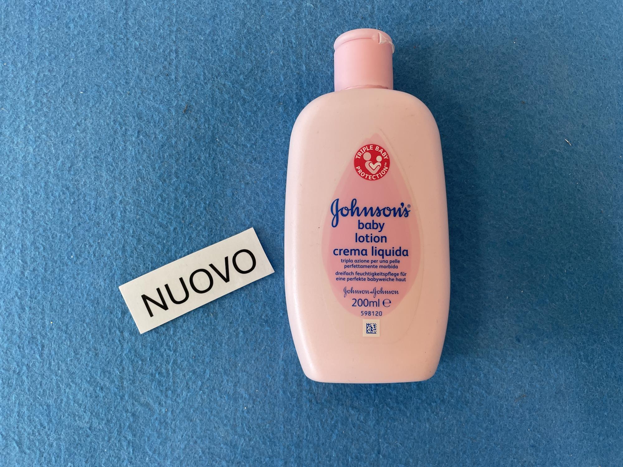 nuova crema liquida jhonson s