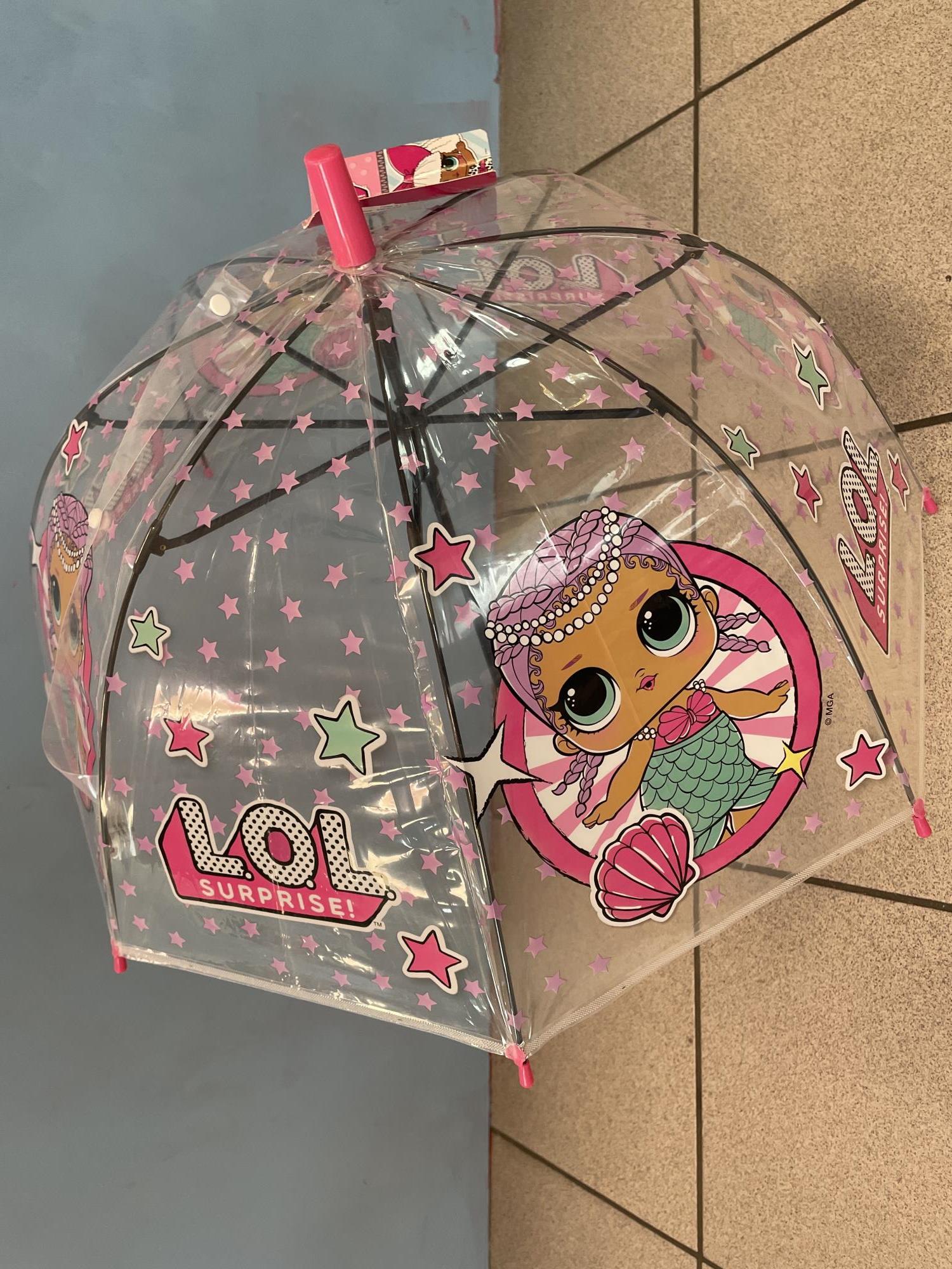 ombrello pioggia nuovo LOL bimba