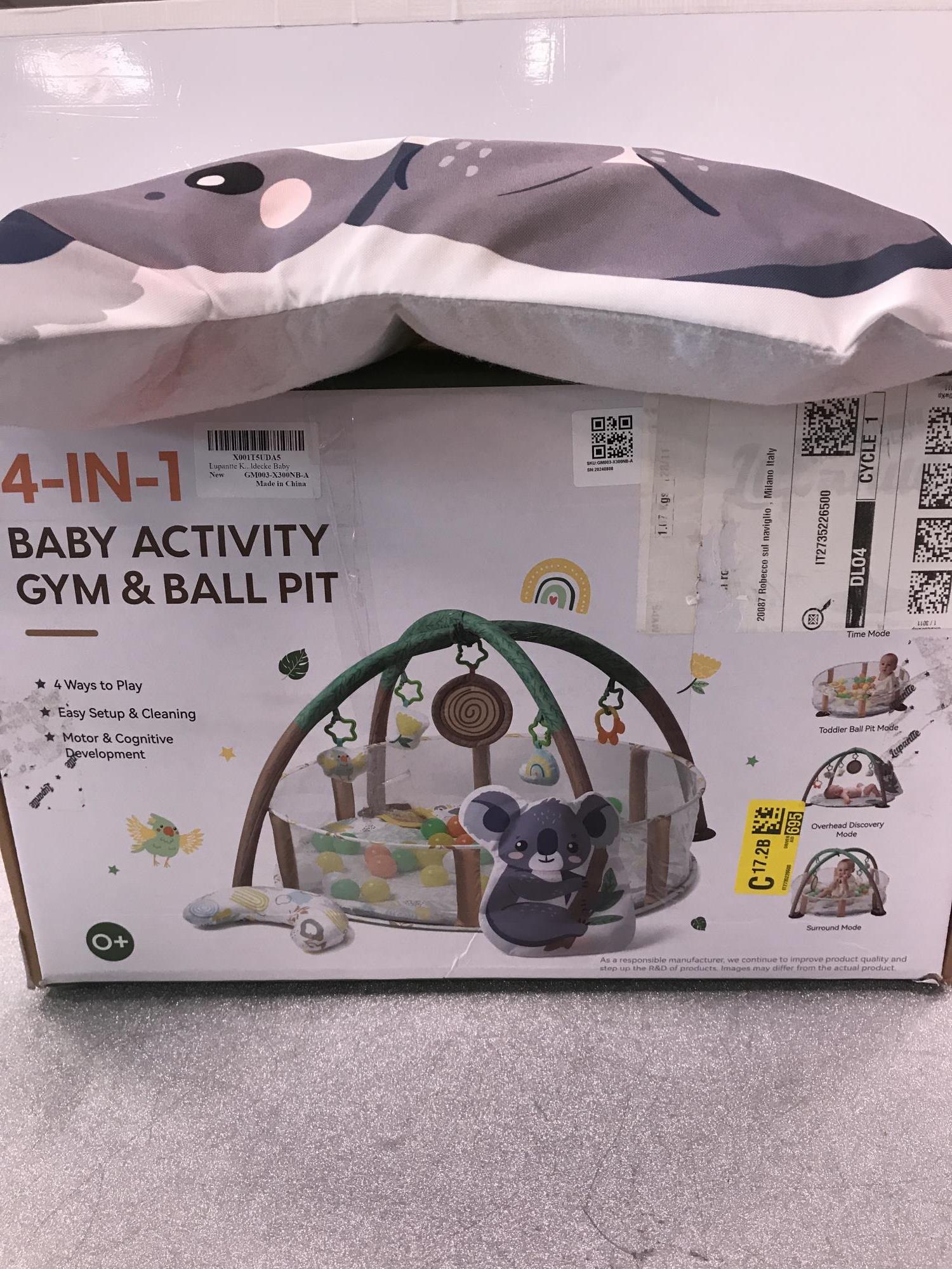 palestrina gioco tappeto con palline per bebè