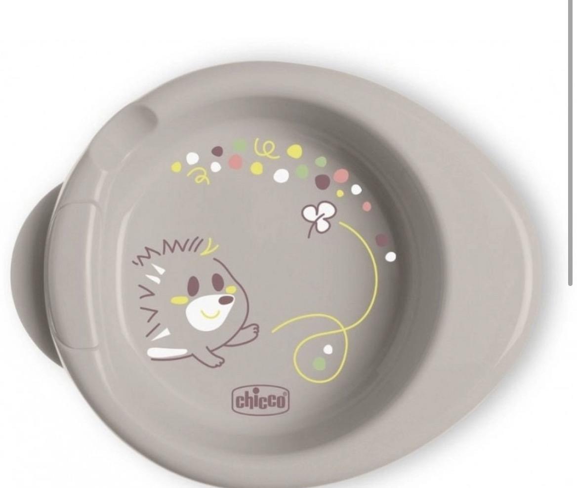 piatto nuovo chicco pappa calda antiscivolo per non far freddare il cibo
