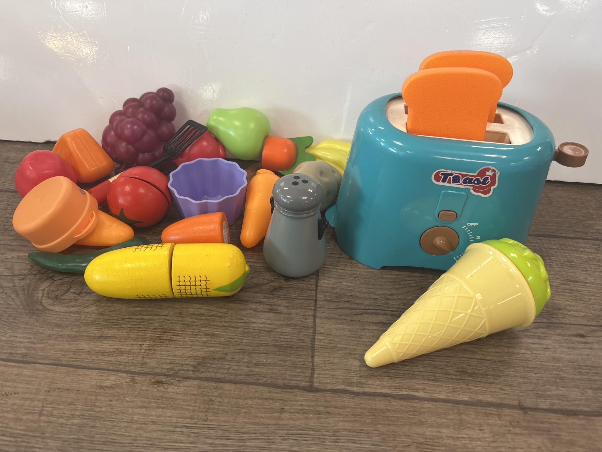 sacchetto gioco frutta verdura per cucina