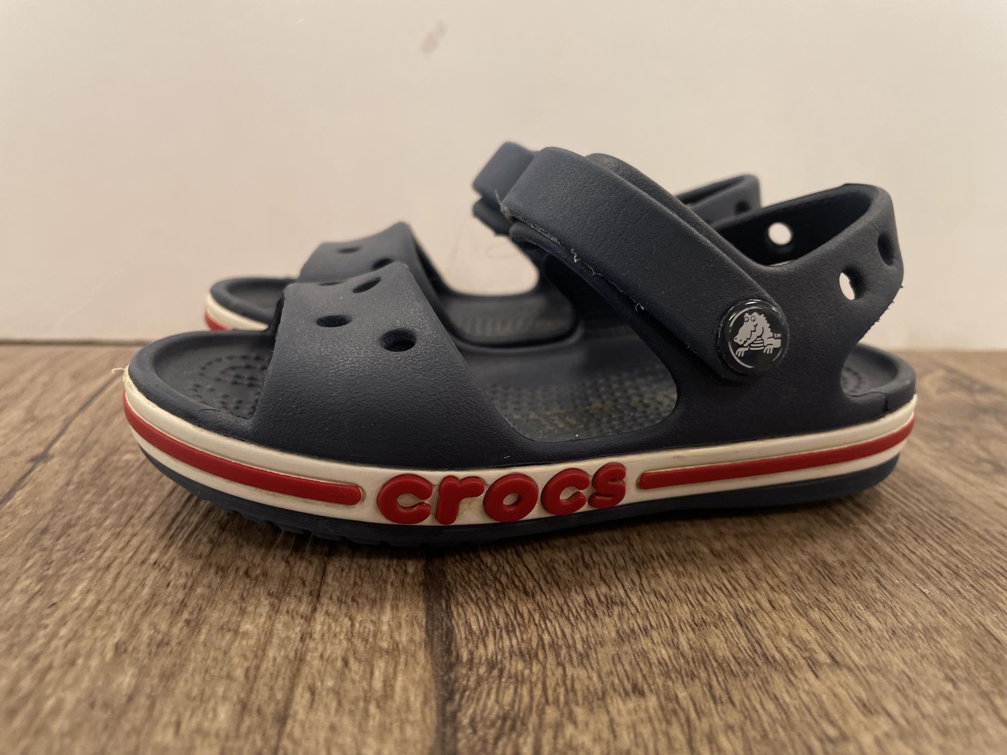 sandali ciabatte mare piscina crocs c7 n 23-24 bimbo