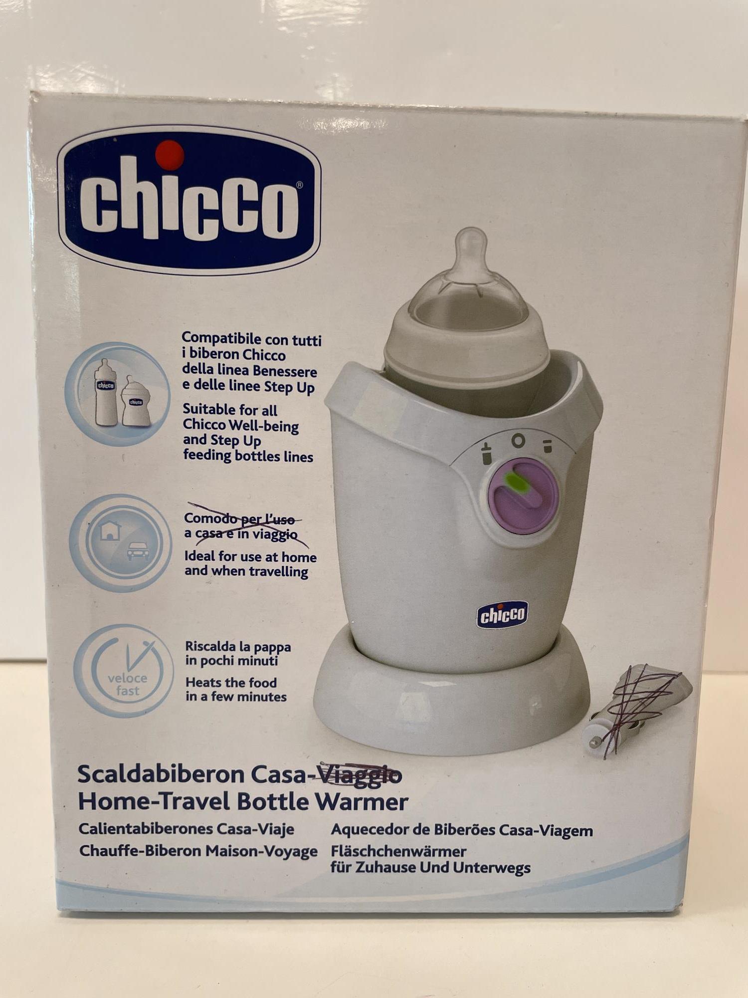scaldabiberon chicco )adattatore per auto non incluso)