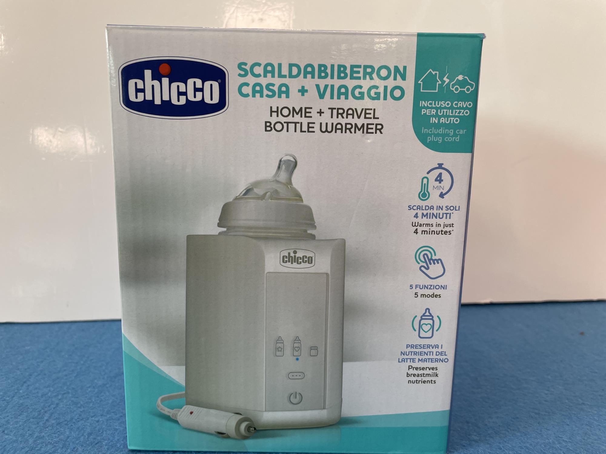 scaldabiberon chicco casa e auto