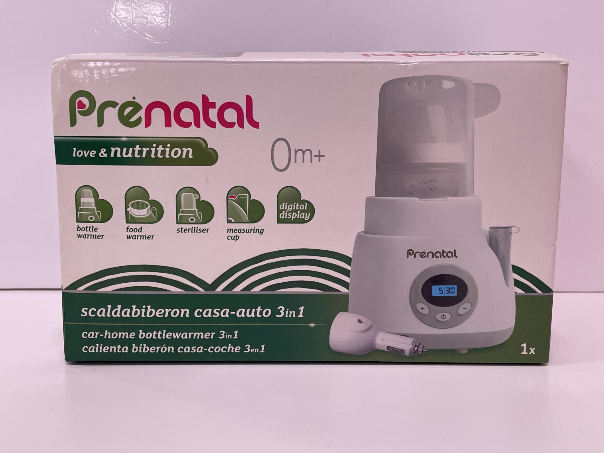 scaldabiberon, sterilizzatore scaldapappa prenatal tre in uno