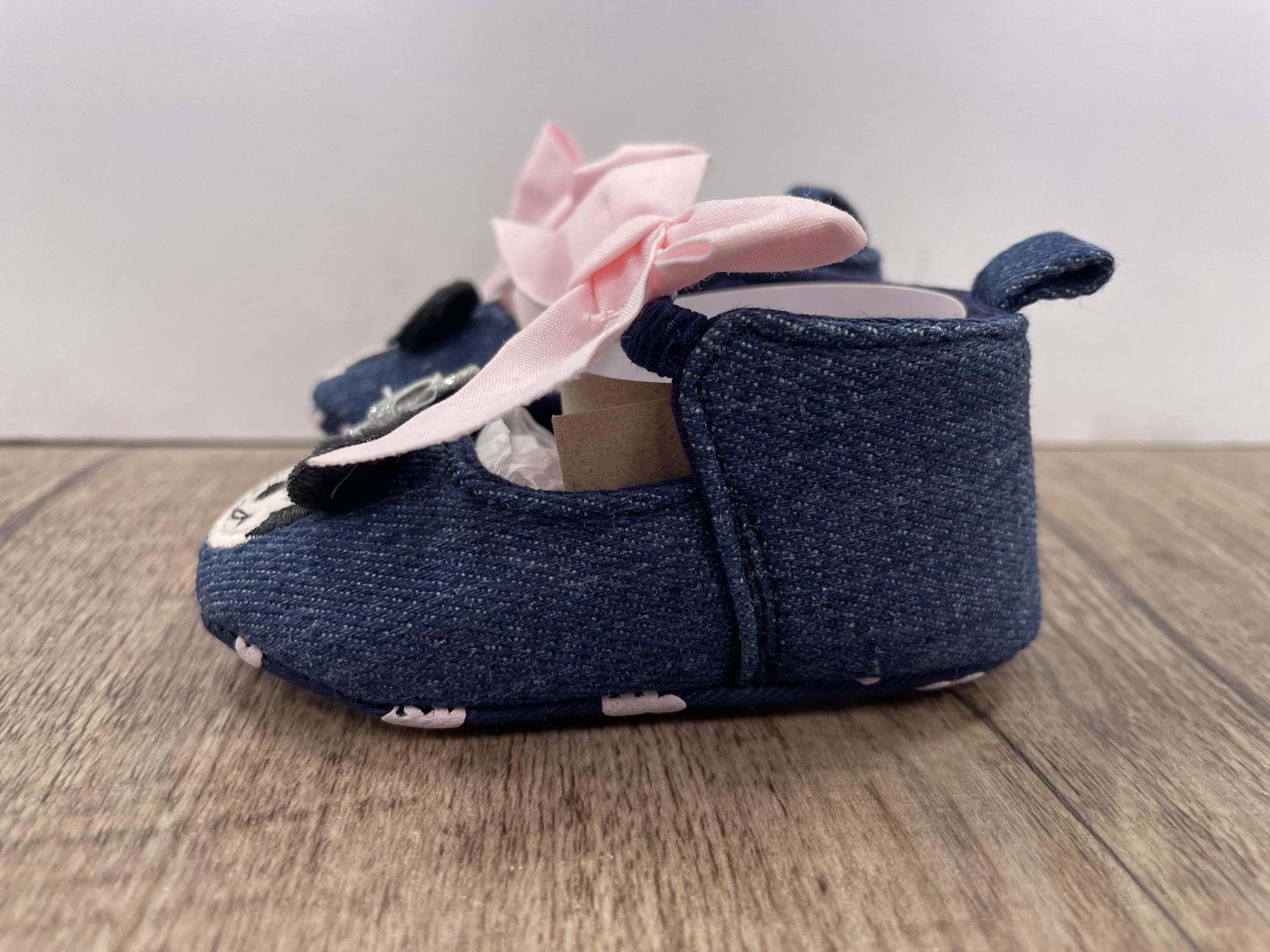 scarpe culla bimba prenatal n  15-16 0-3 mesi minnie