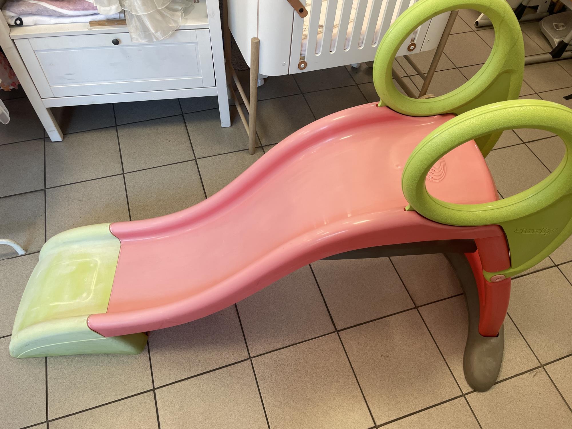 scivolo gioco smoby 3-5 anni bimbi con attacco canna dell acqua
