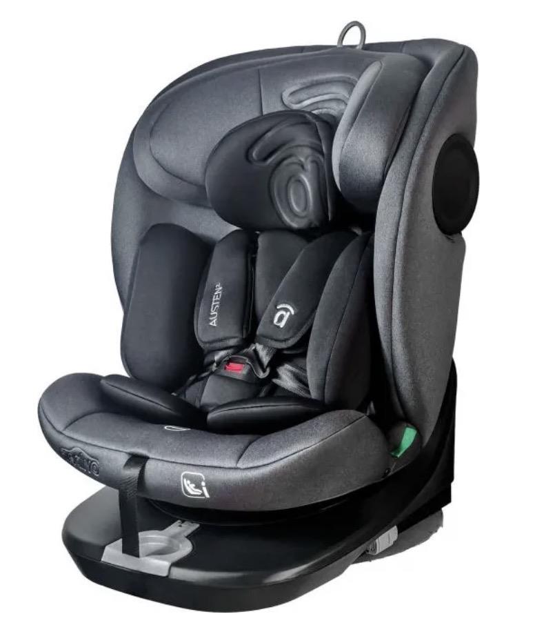 seggiolino auto nuovo R129 attacco isofix omologato 40-150 cm - ruota verso la portiera e a 360° - 