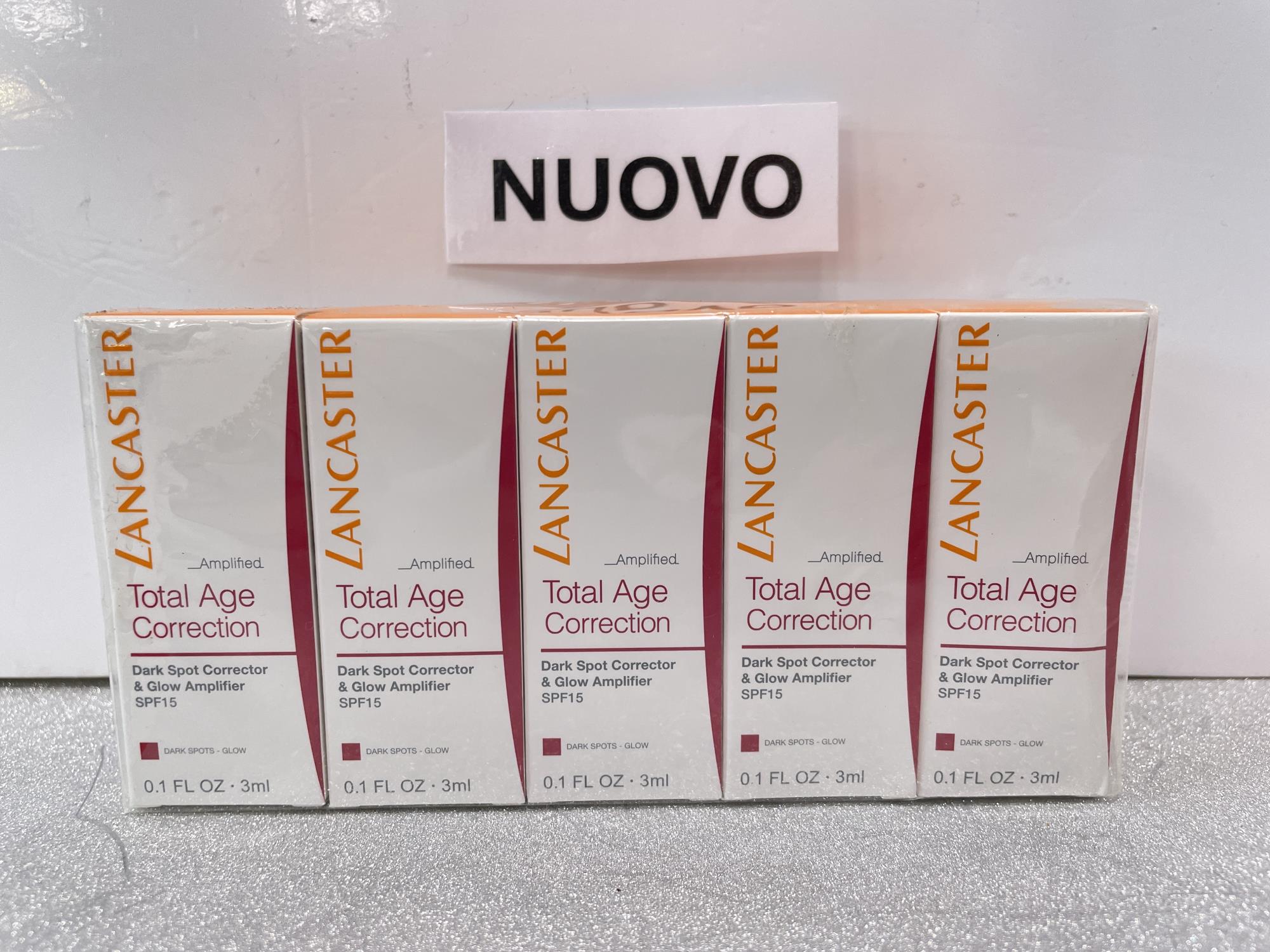 set NUOVO 10 pezzi travel size crema viso nuova lancaster vari tipi di pelle
