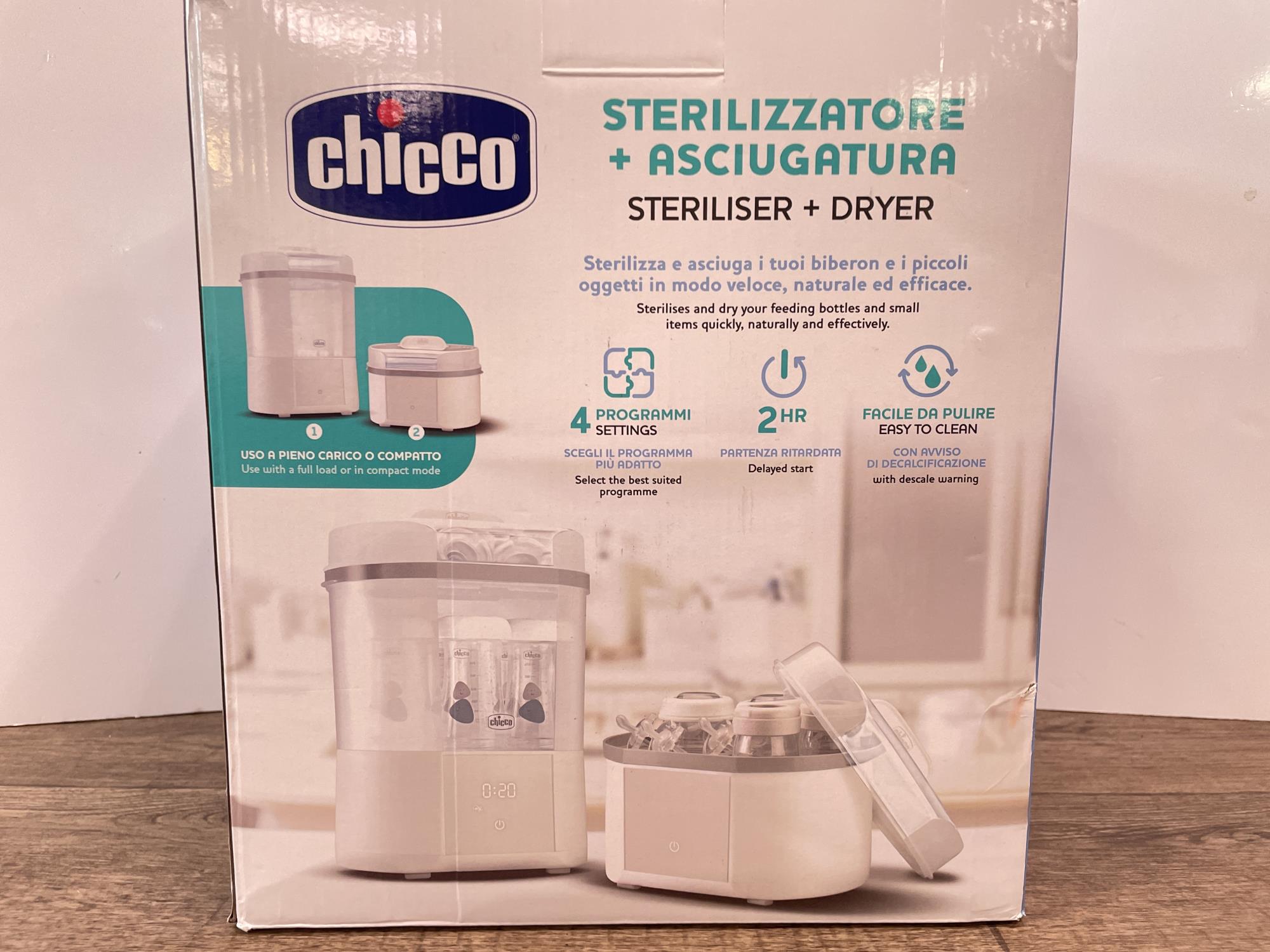 sterilizzatore + asciugatura chicco (pagato € 75.00)