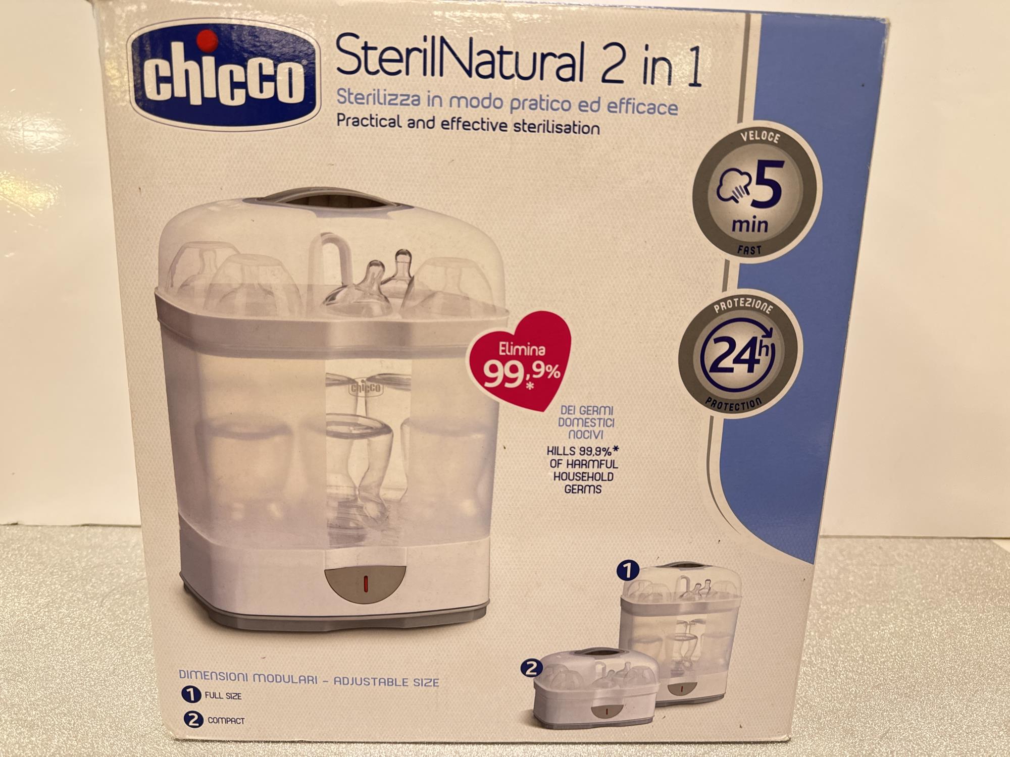 sterilizzatore chicco a vapore