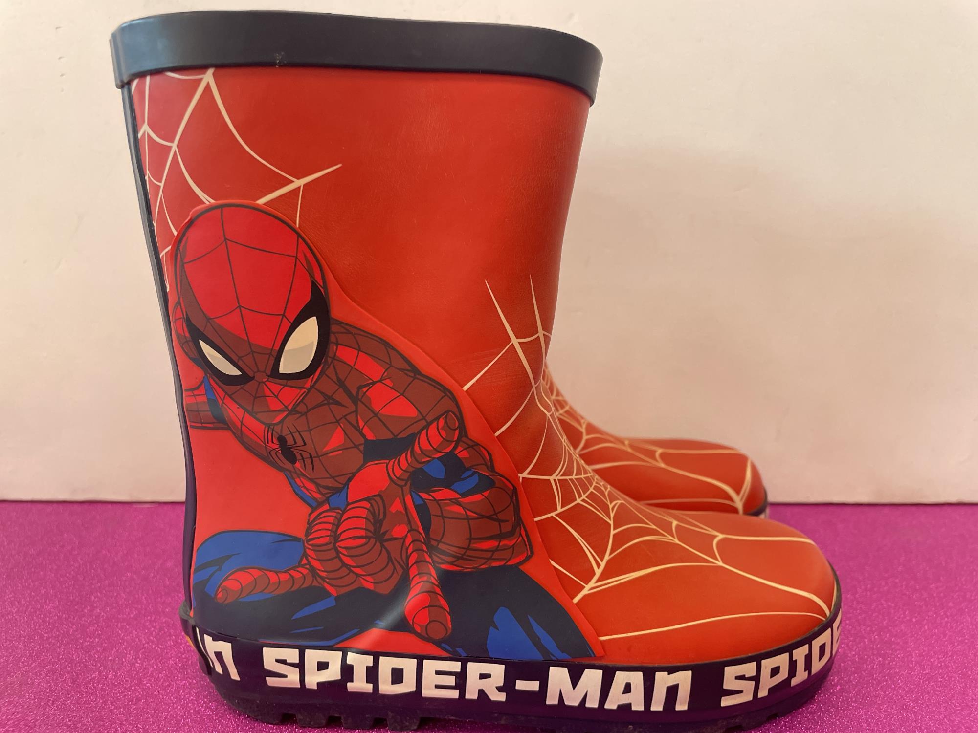 stivale pioggia spiderman n. 29