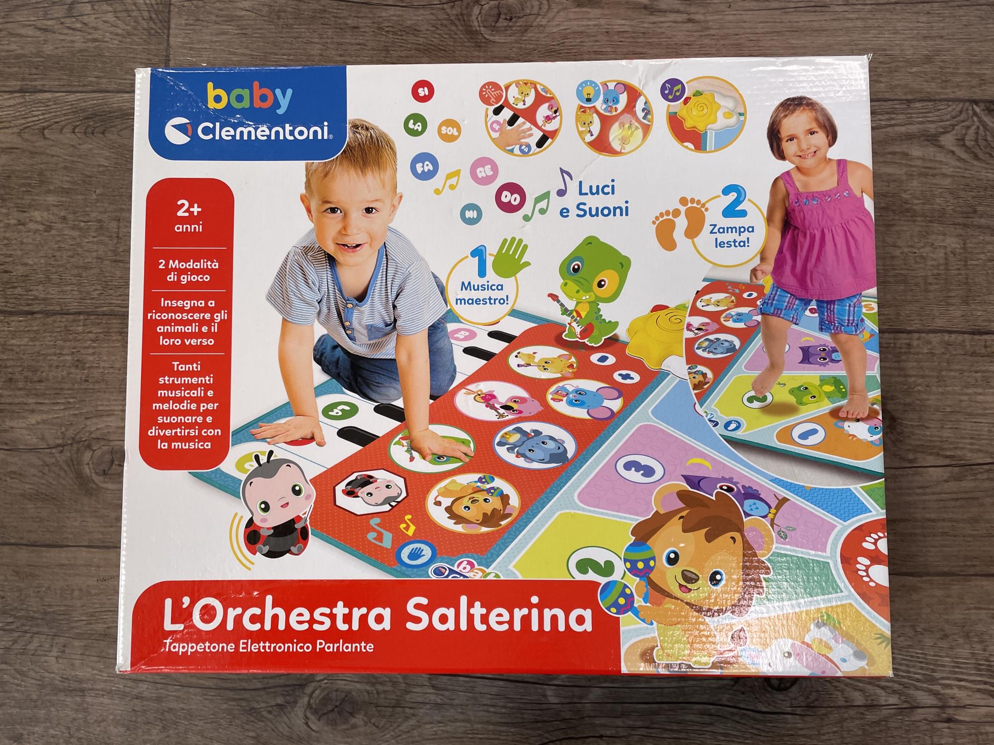 tappeto gioco clementoni musicale